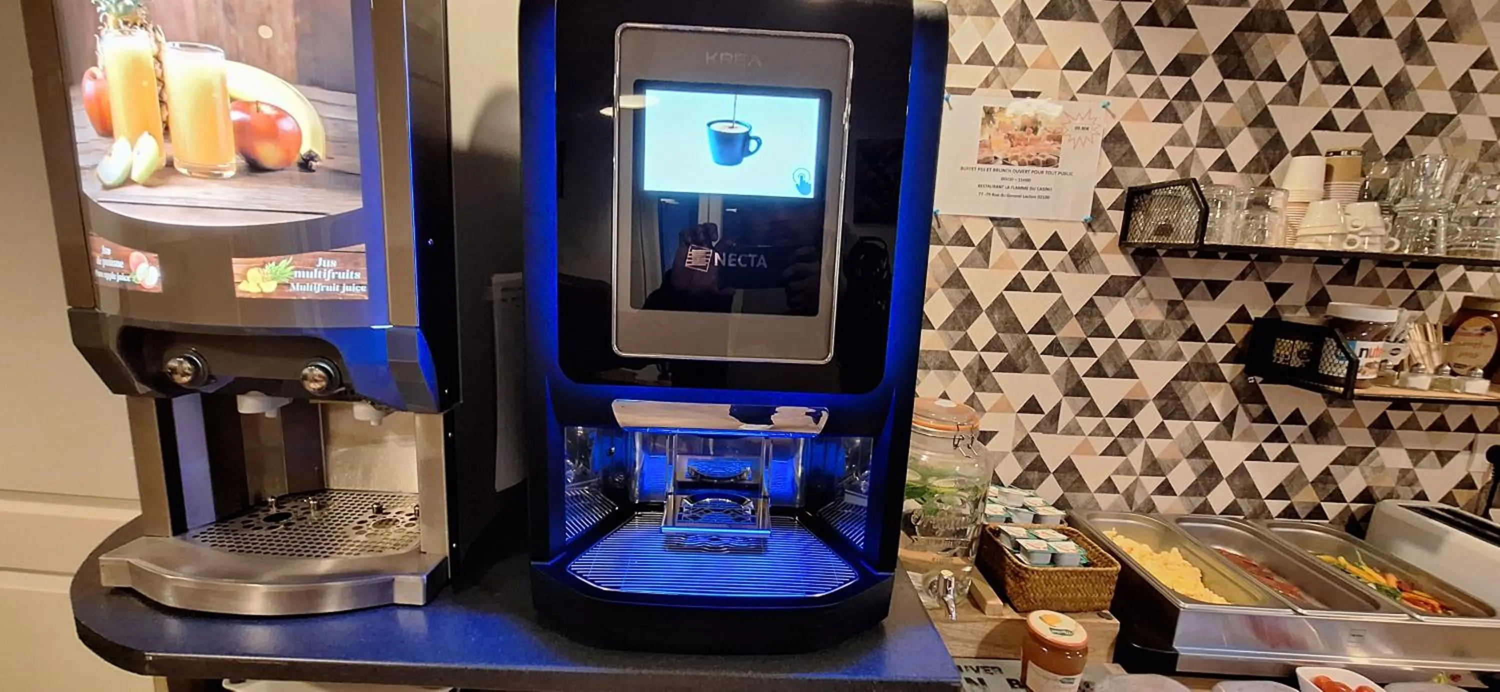 Breakfast in hôtel- restaurant le Saint Quentin