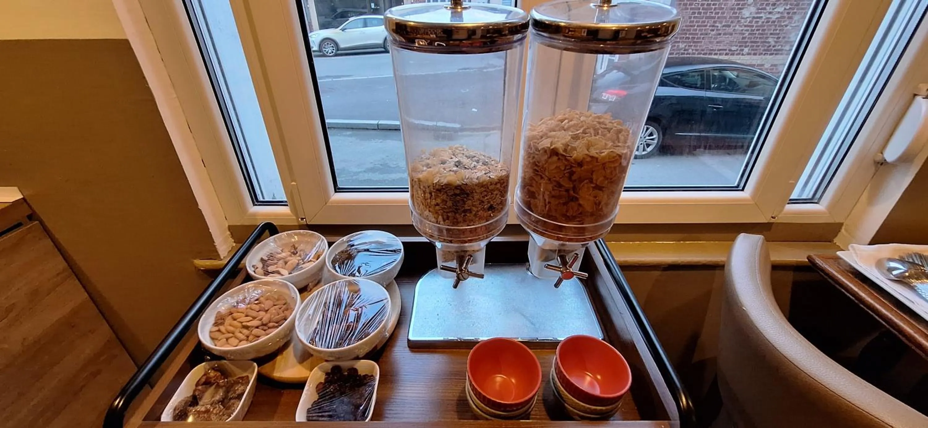 Breakfast in hôtel- restaurant le Saint Quentin