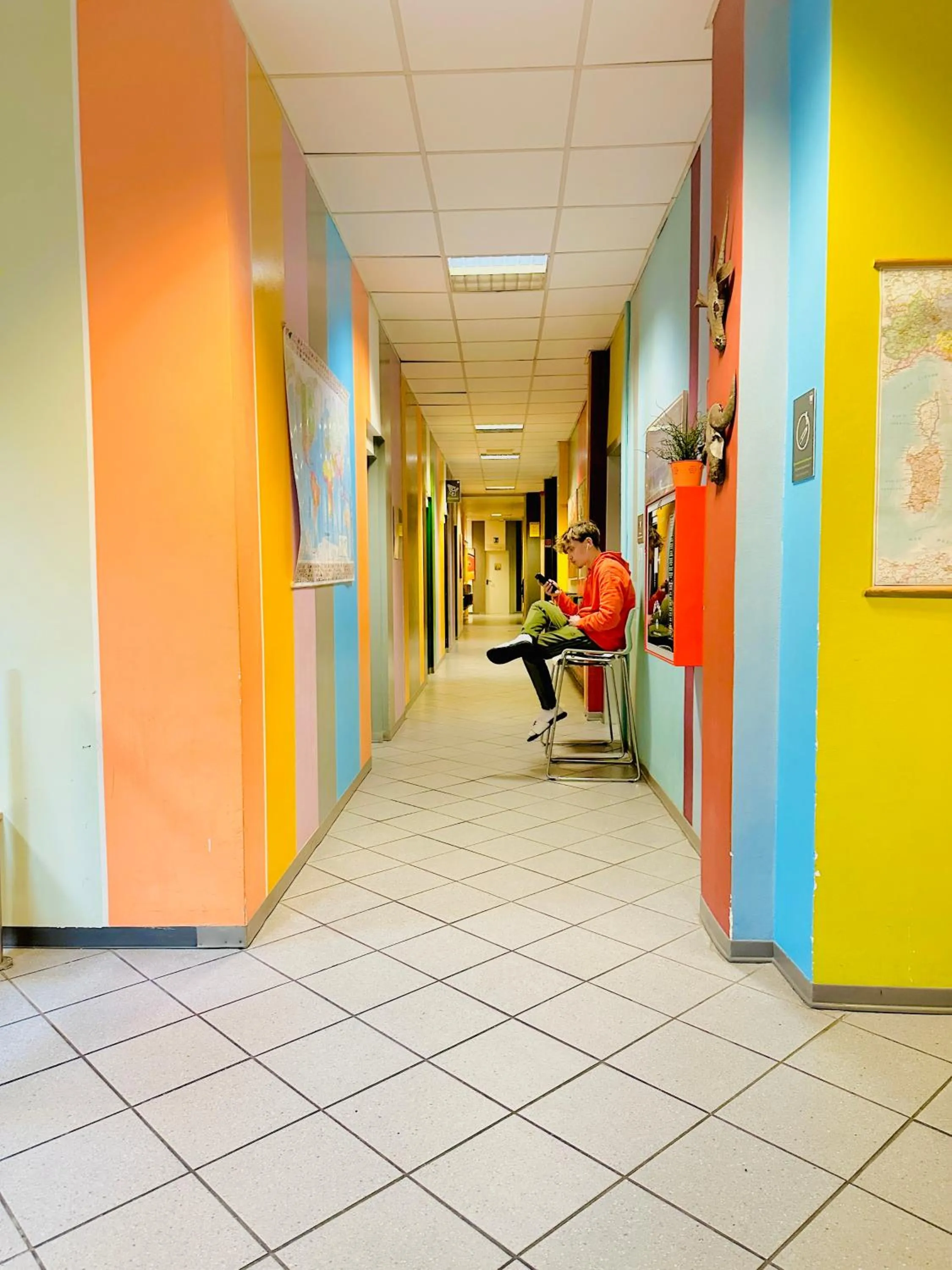 Lobby or reception in Koala Hostel