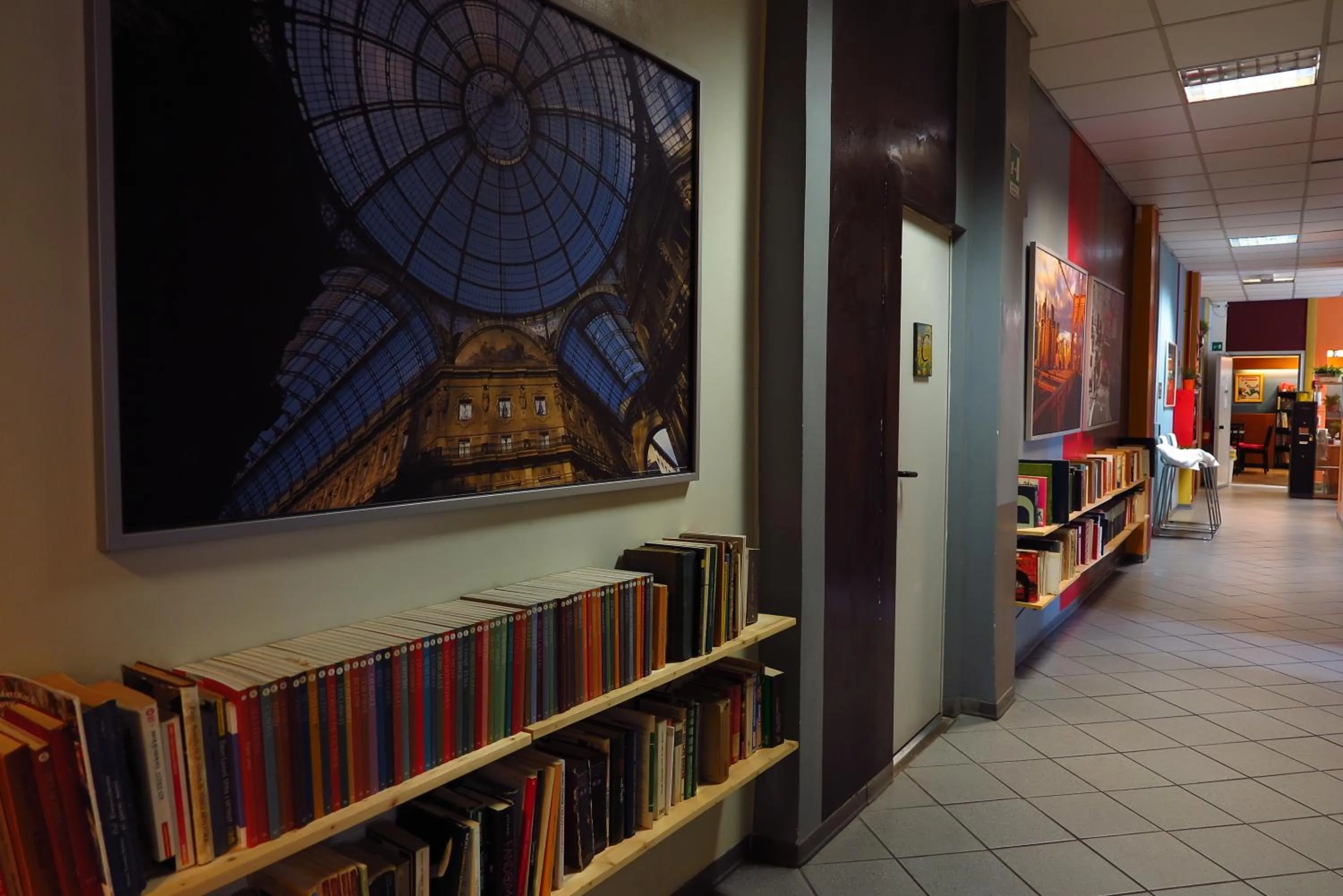 Library in Koala Hostel