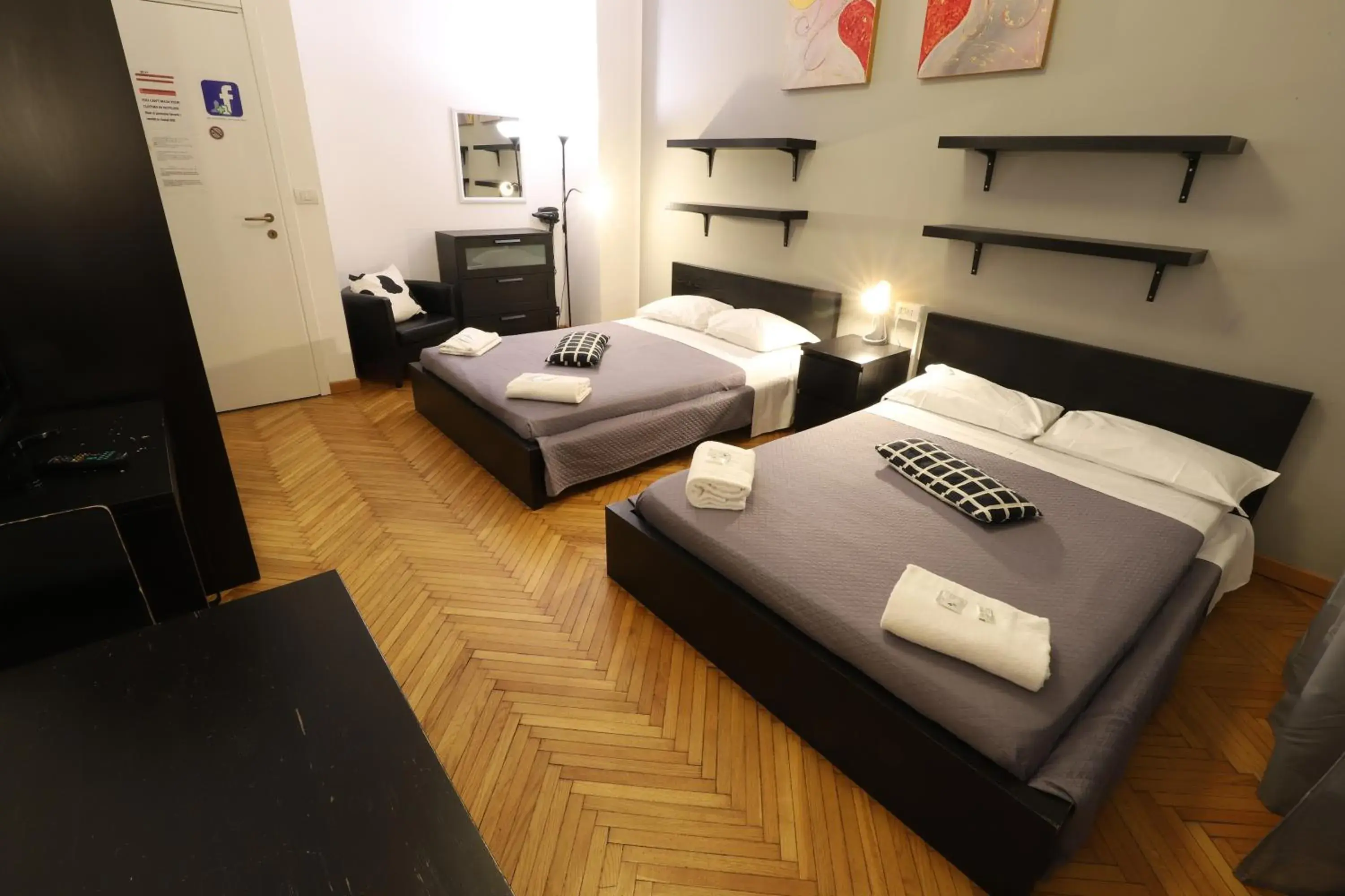 Bed in Guest House Pirelli Milano Bed in Guest House Pirelli Milano