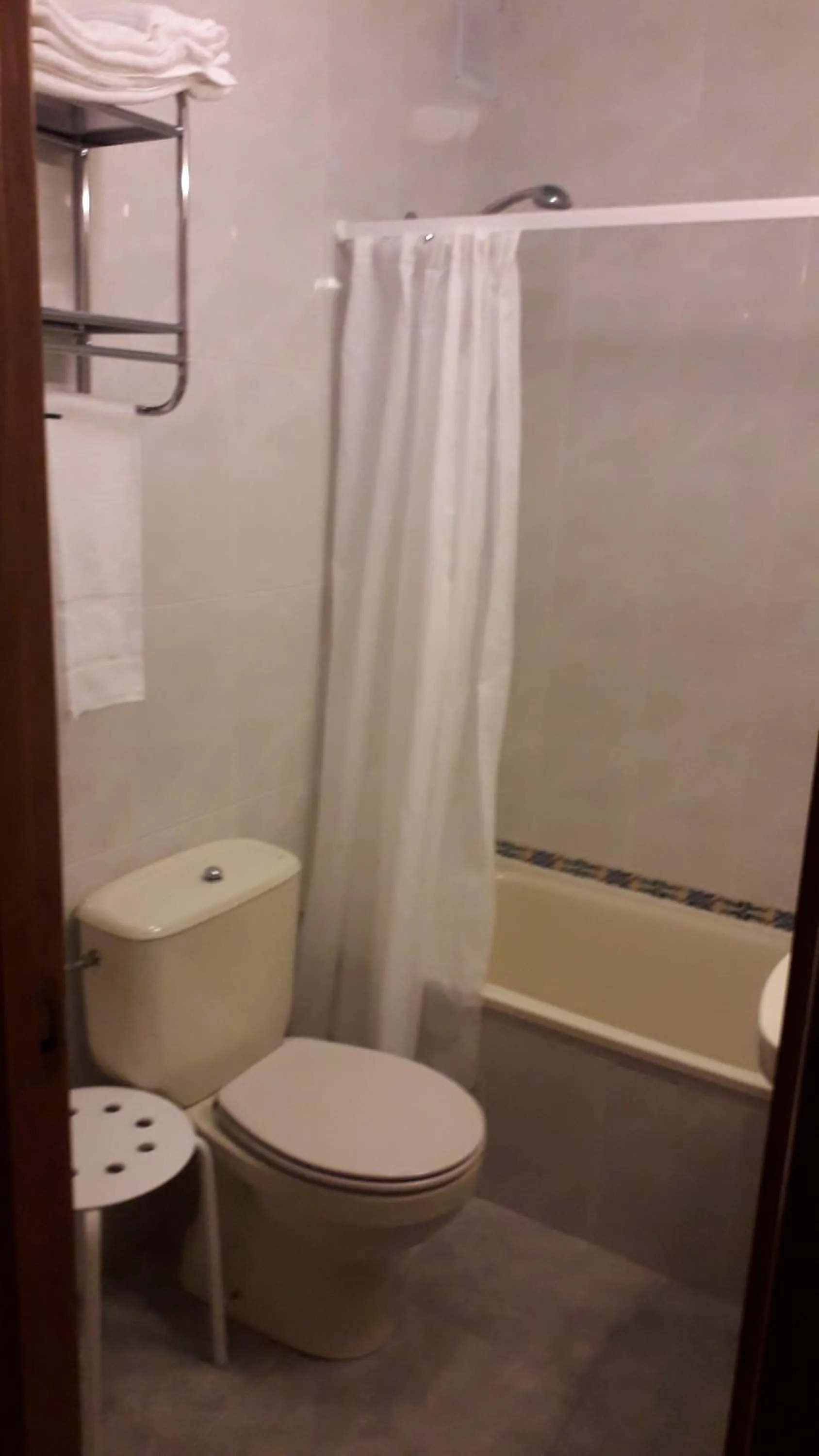 Bathroom in Hostería La Casona