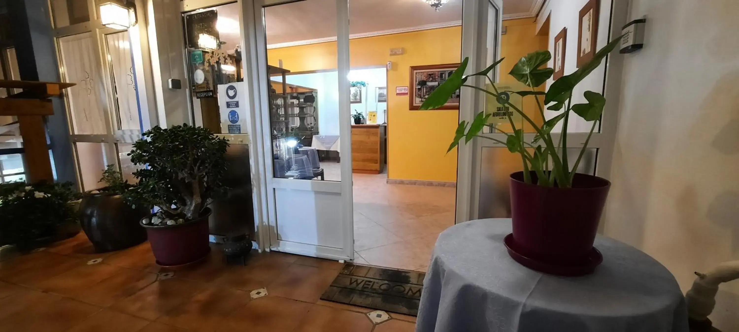 Lobby or reception in La Casona Lobby or reception in La Casona