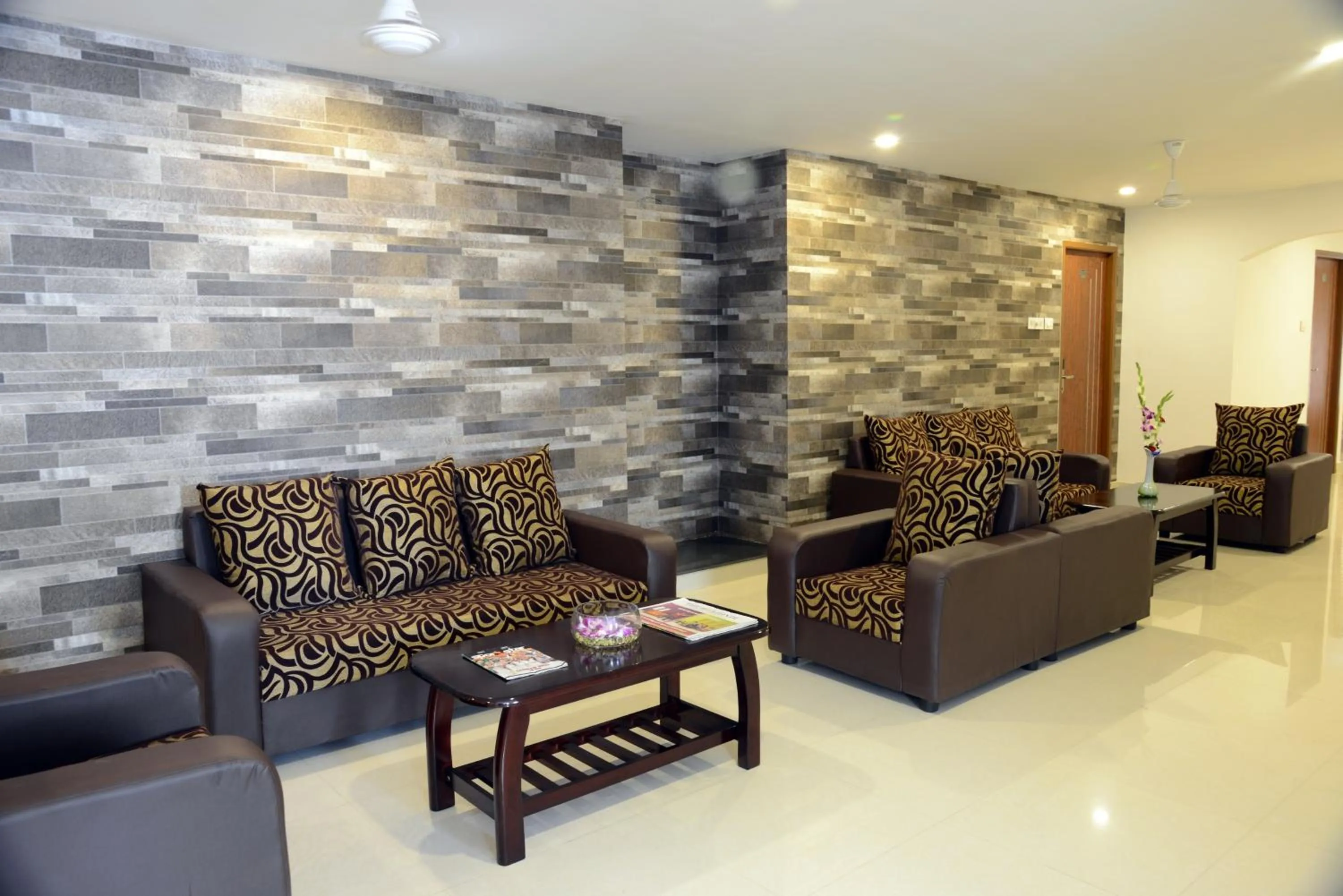 Lobby or reception in De Castle Inn