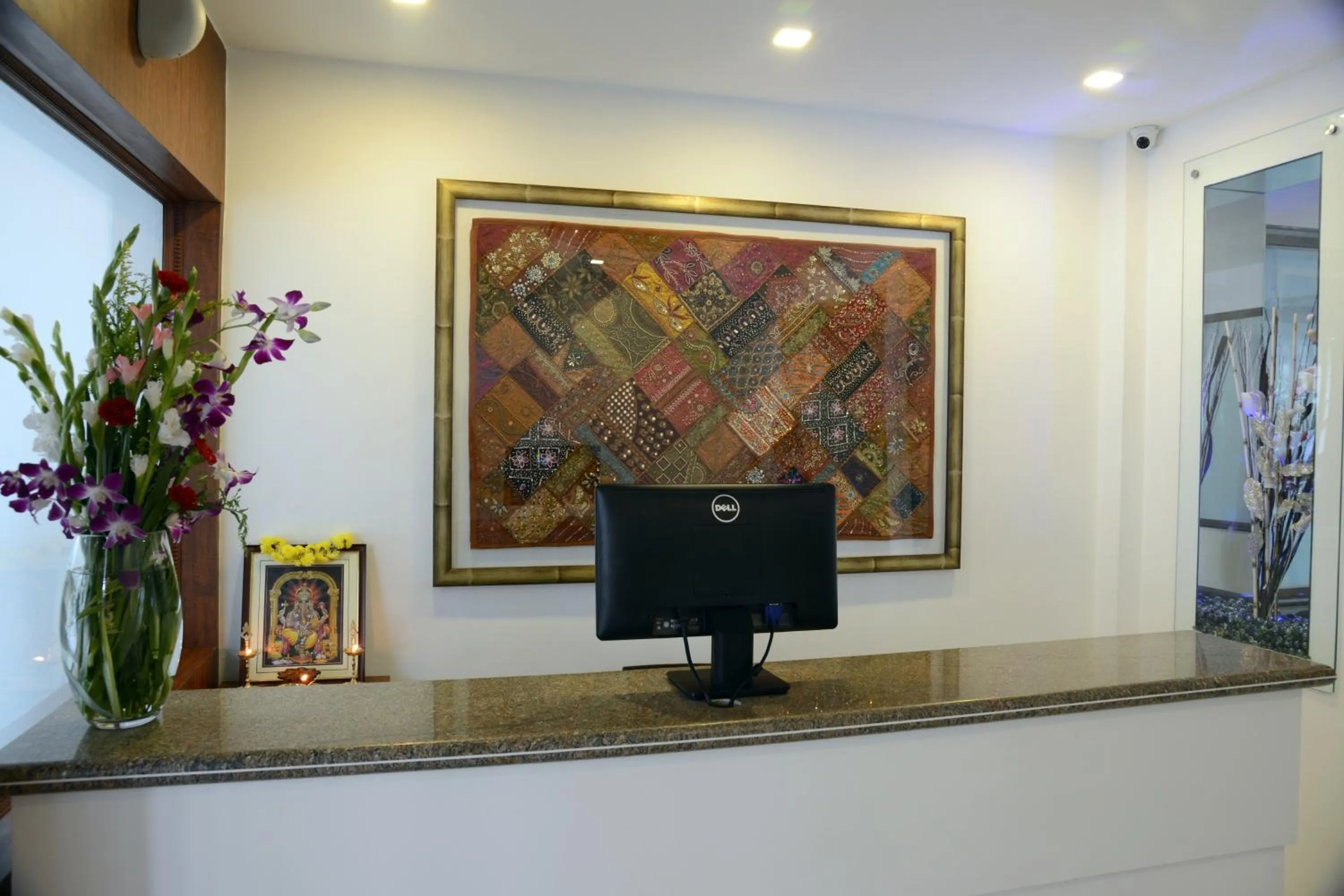 Lobby or reception in De Castle Inn