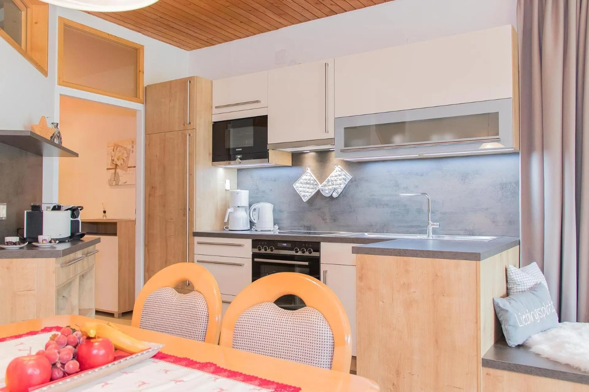 Kitchen or kitchenette in Haus St. Georg