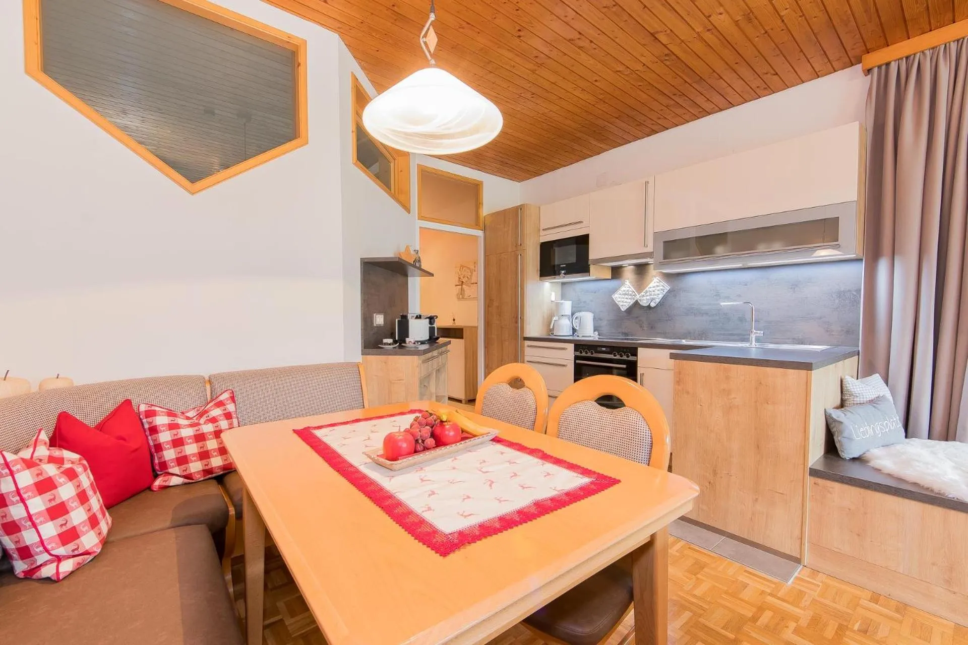 Kitchen or kitchenette in Haus St. Georg