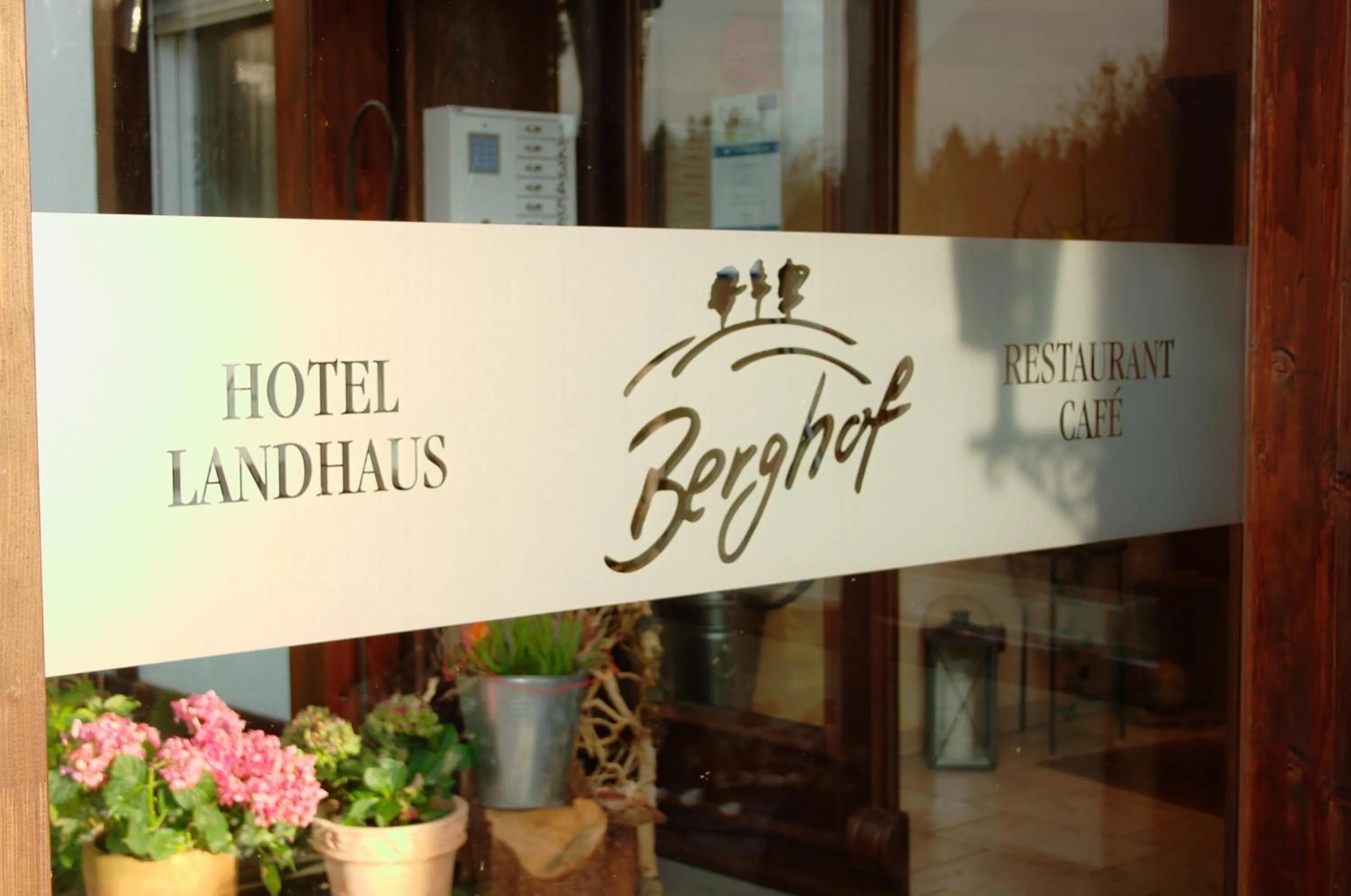 Property logo or sign in Hotel Landhaus Berghof