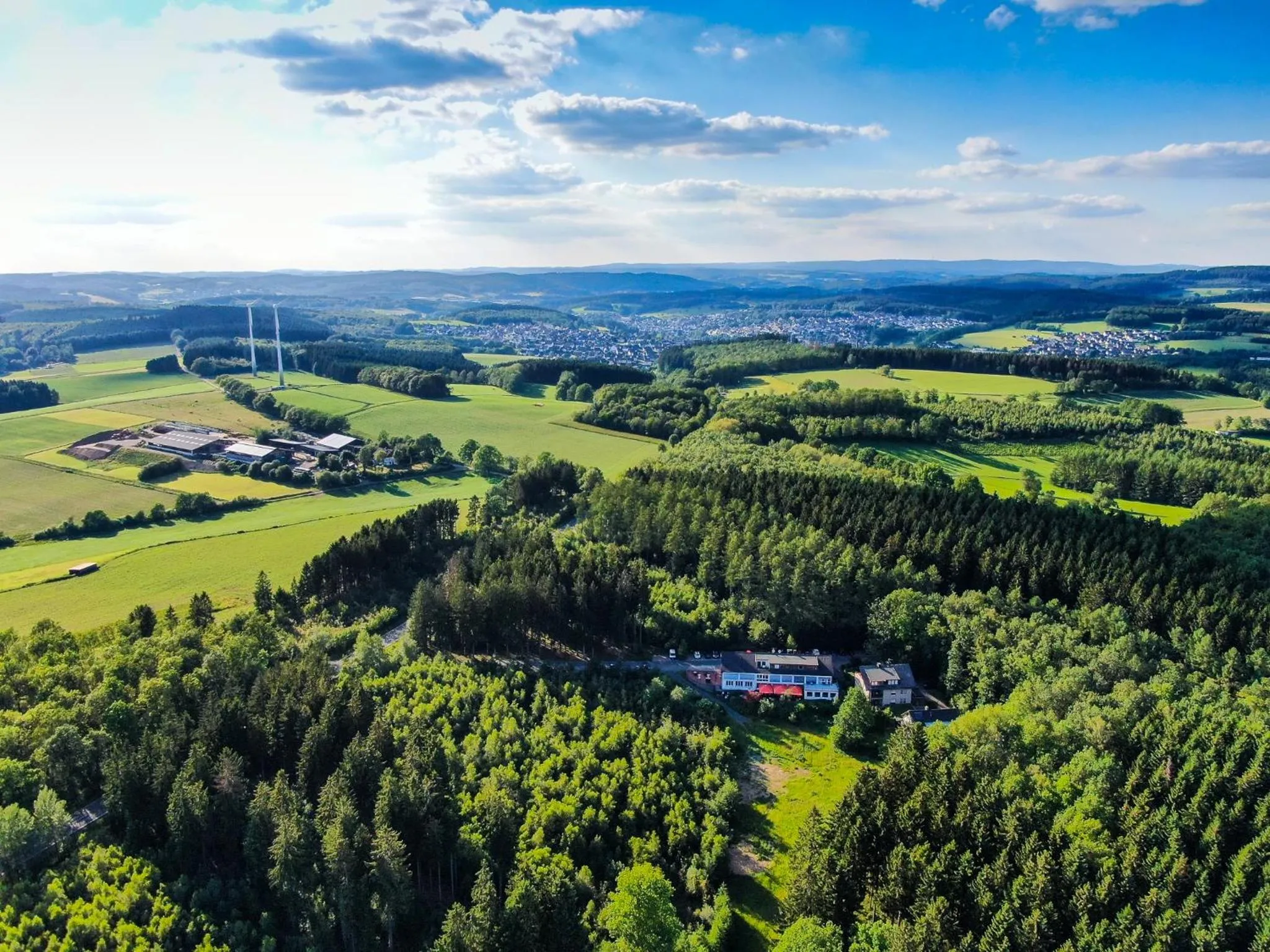 Bird's eye view in Hotel Landhaus Berghof
