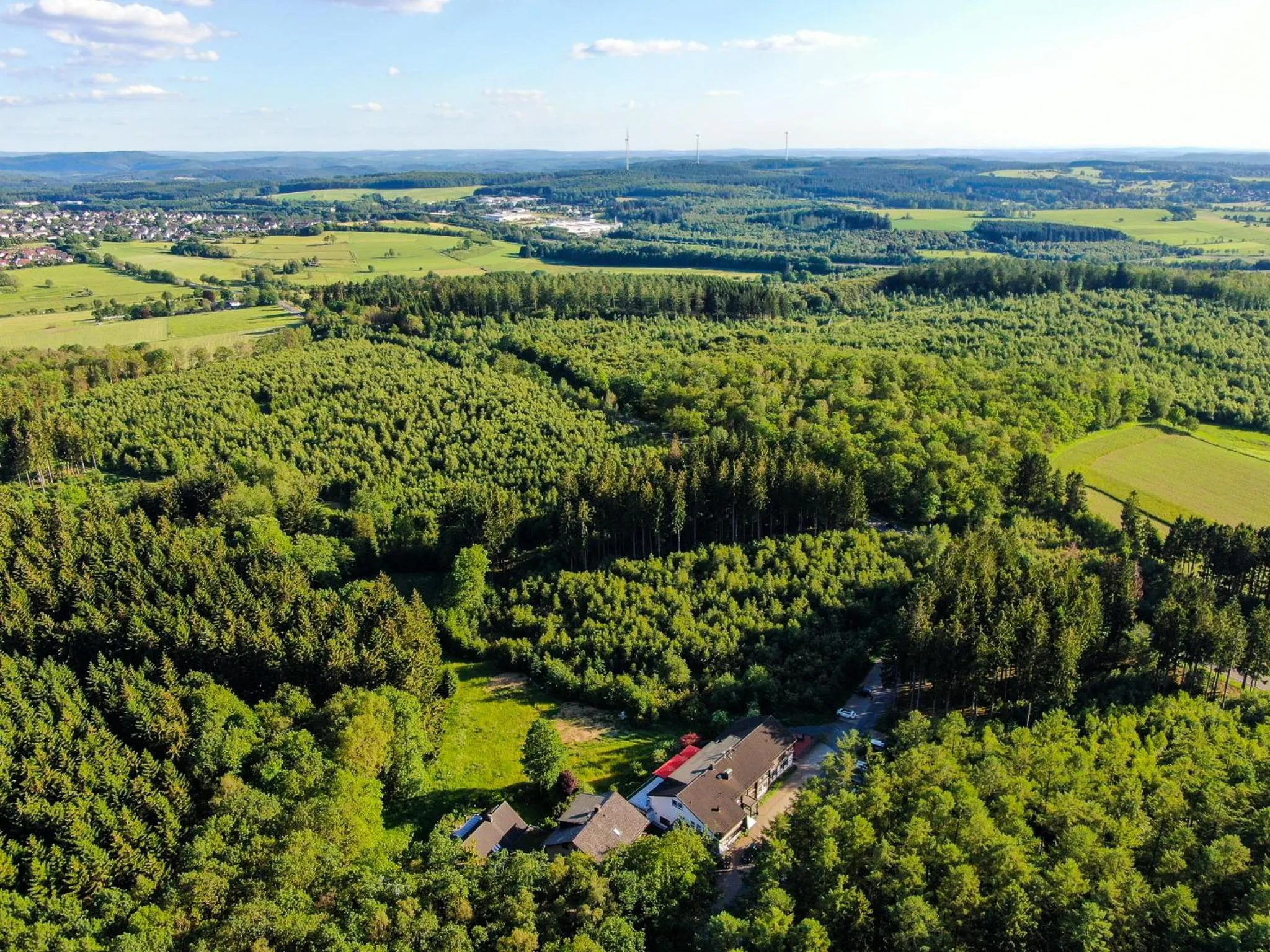 Bird's eye view in Hotel Landhaus Berghof