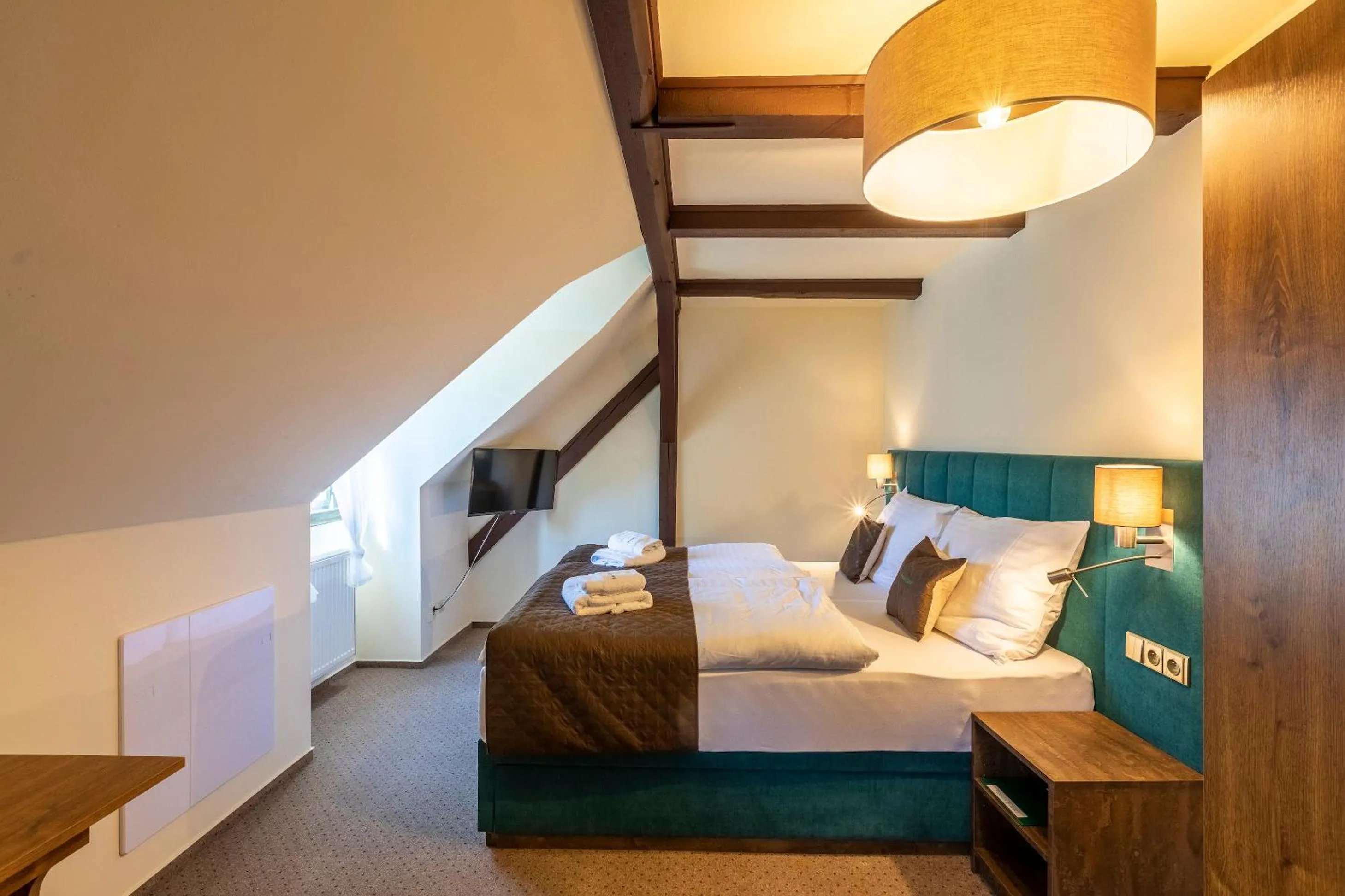 Bed in Pension Hubert