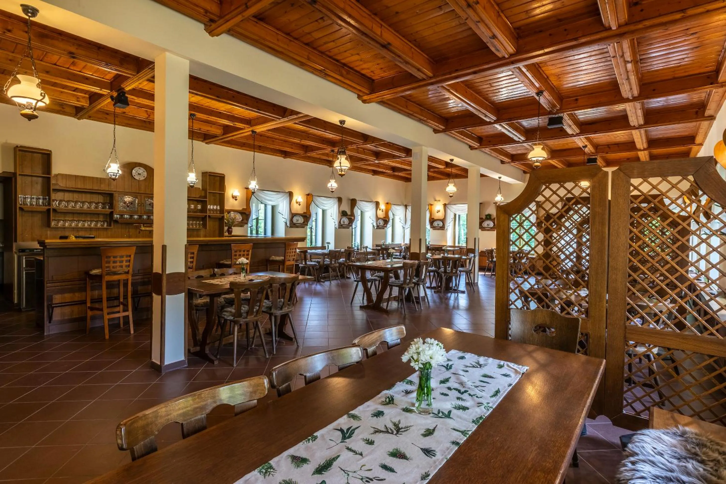 Restaurant/places to eat in Pension Hubert