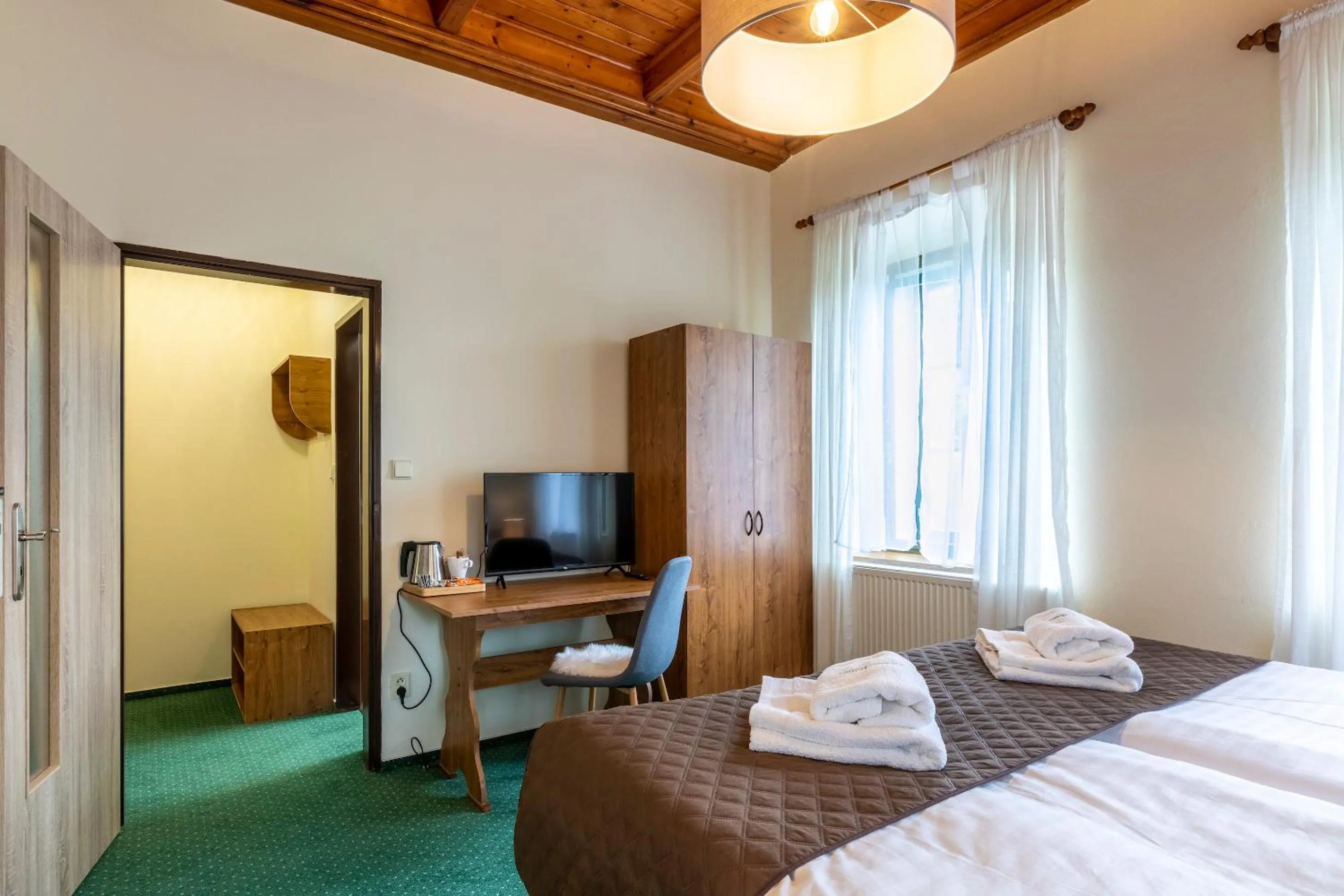 Bed in Pension Hubert