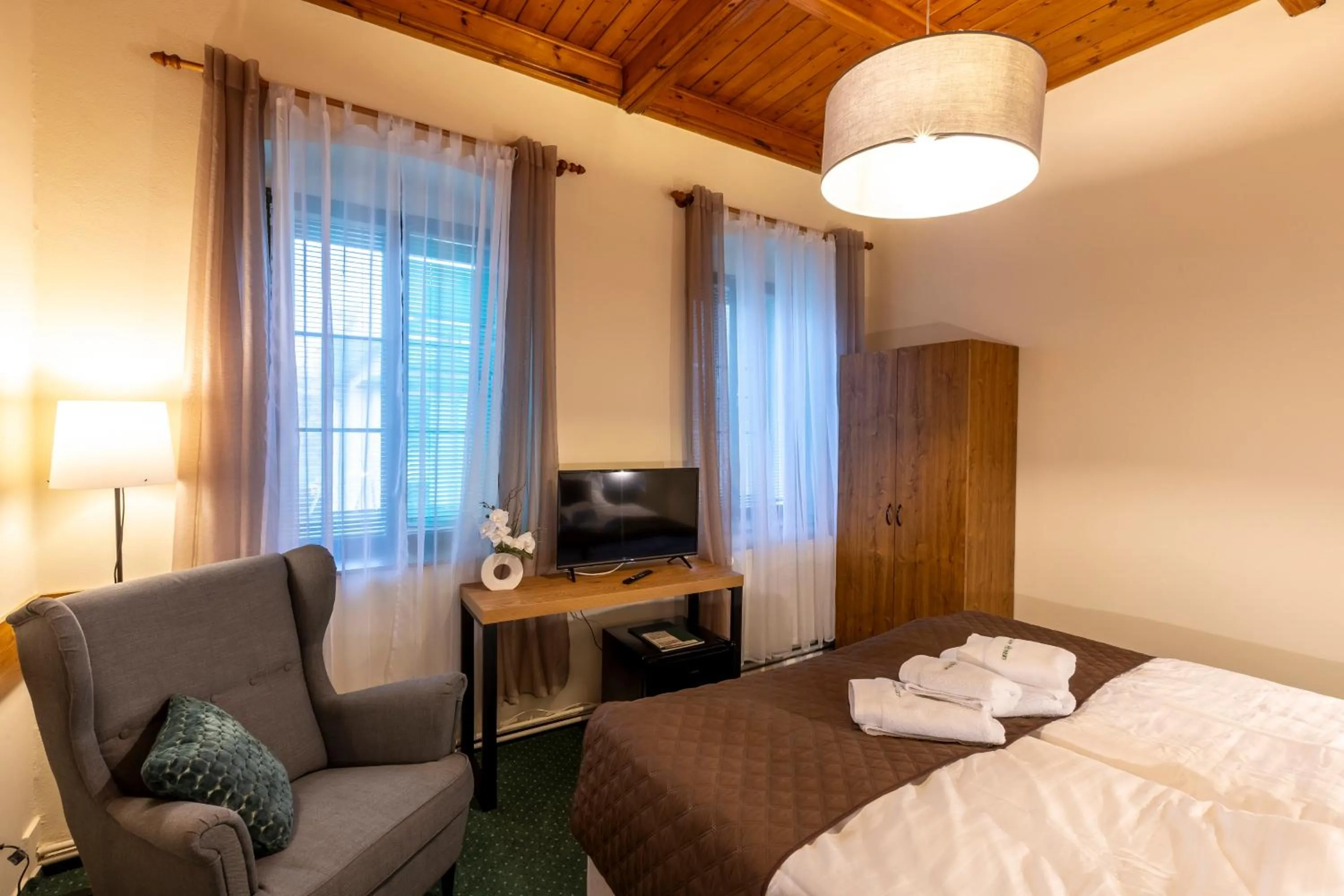 Bed in Pension Hubert
