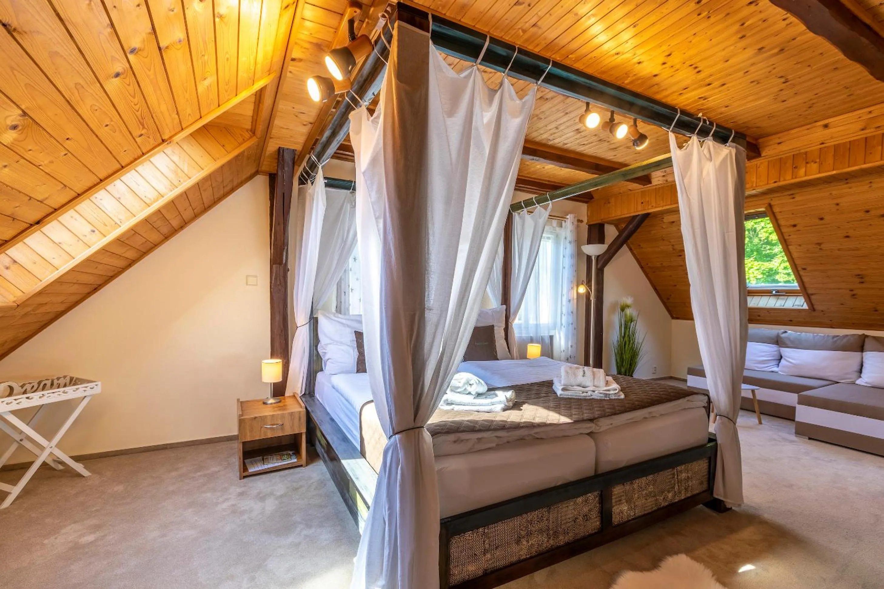 Bed in Pension Hubert