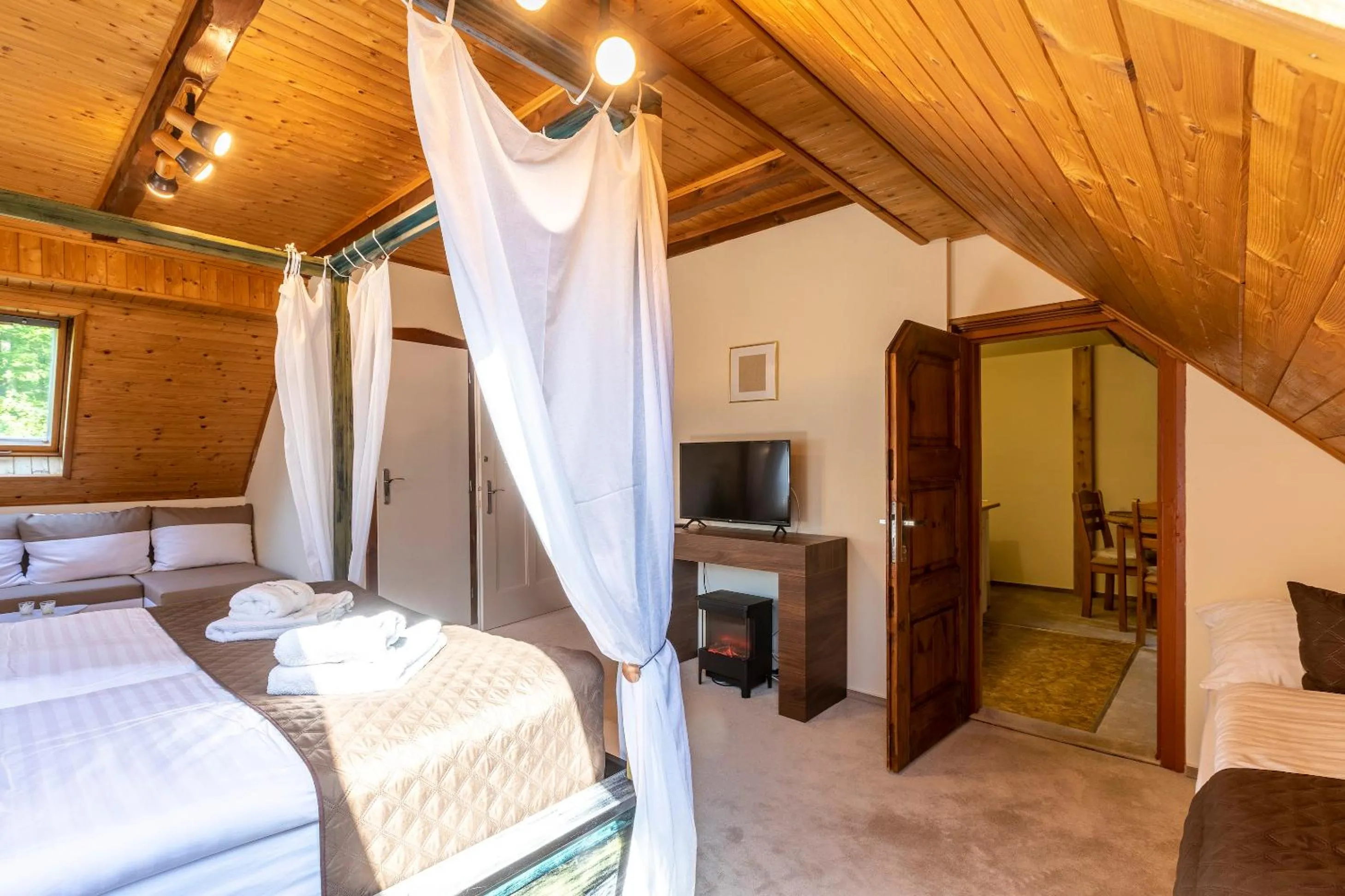 Bed in Pension Hubert