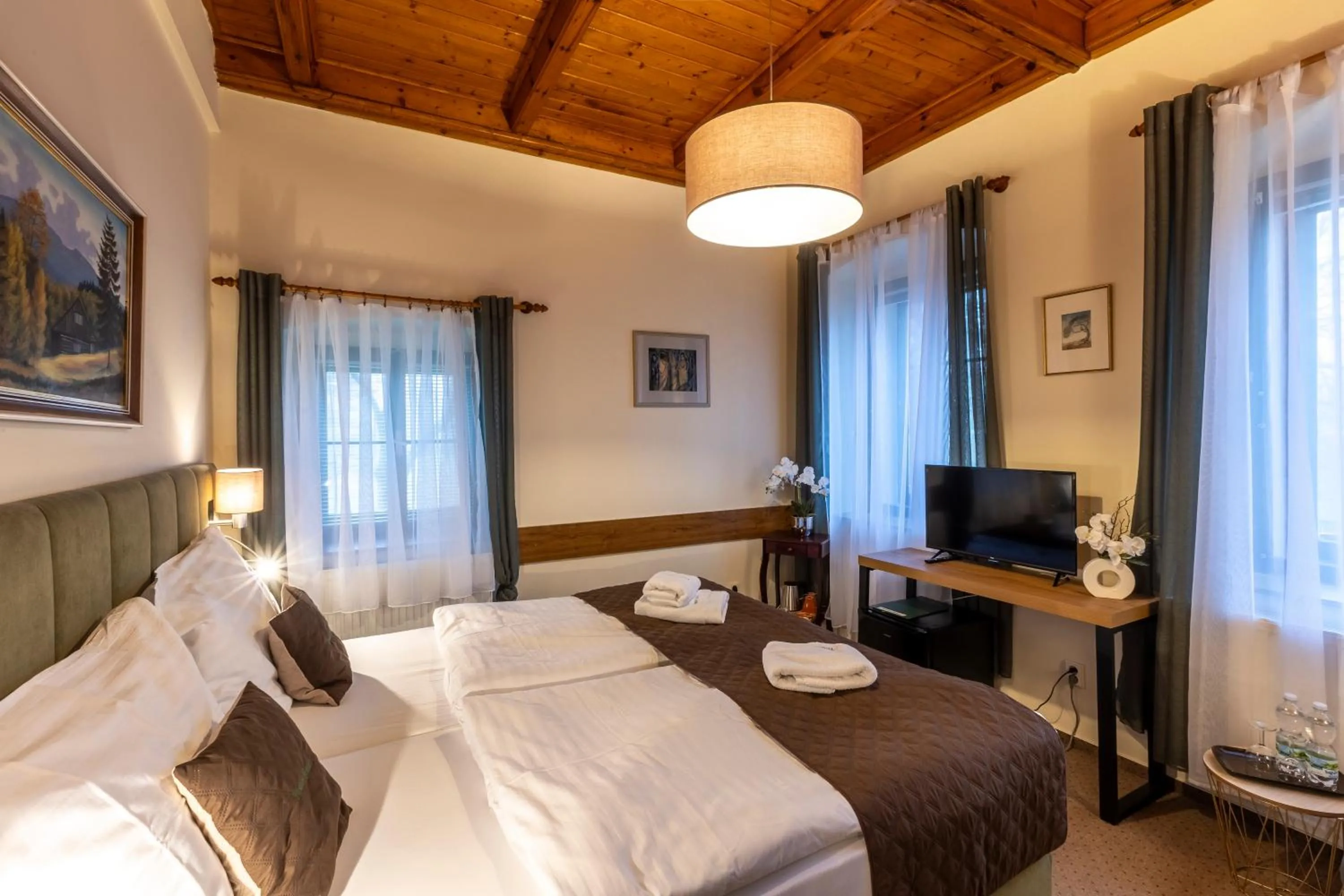Bed in Pension Hubert