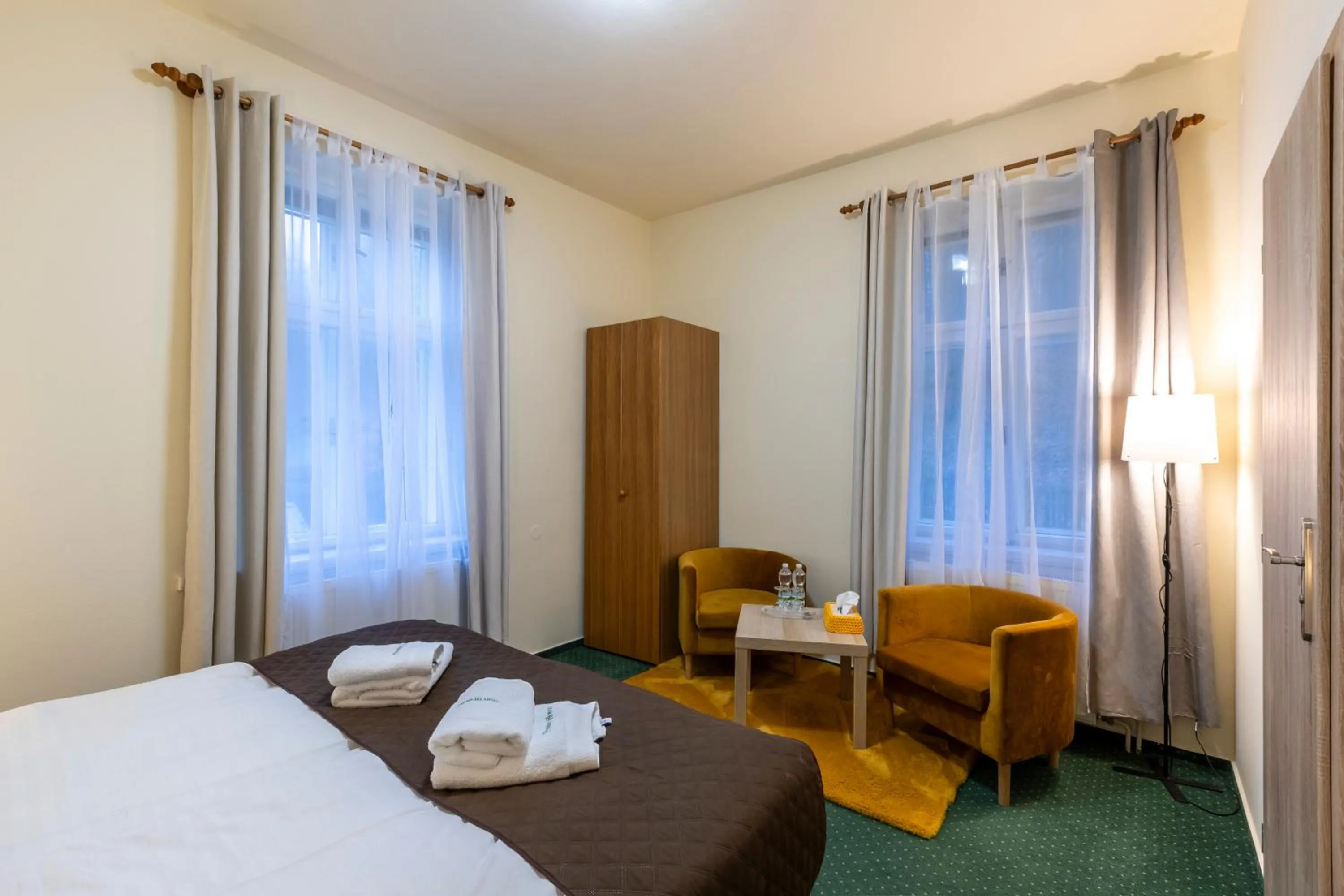 Bed in Pension Hubert