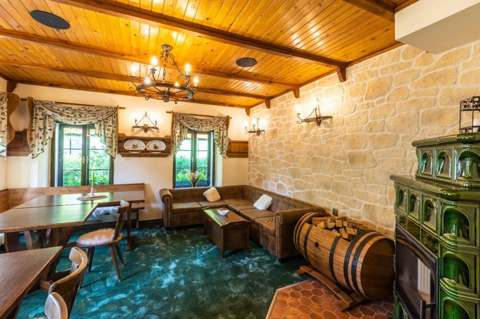 Lounge or bar in Pension Hubert