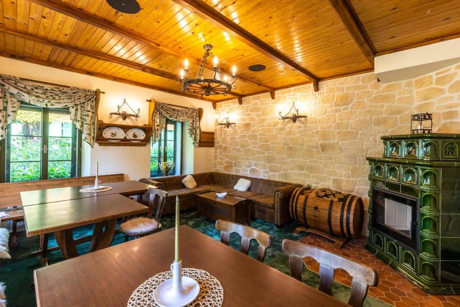 Lounge or bar in Pension Hubert