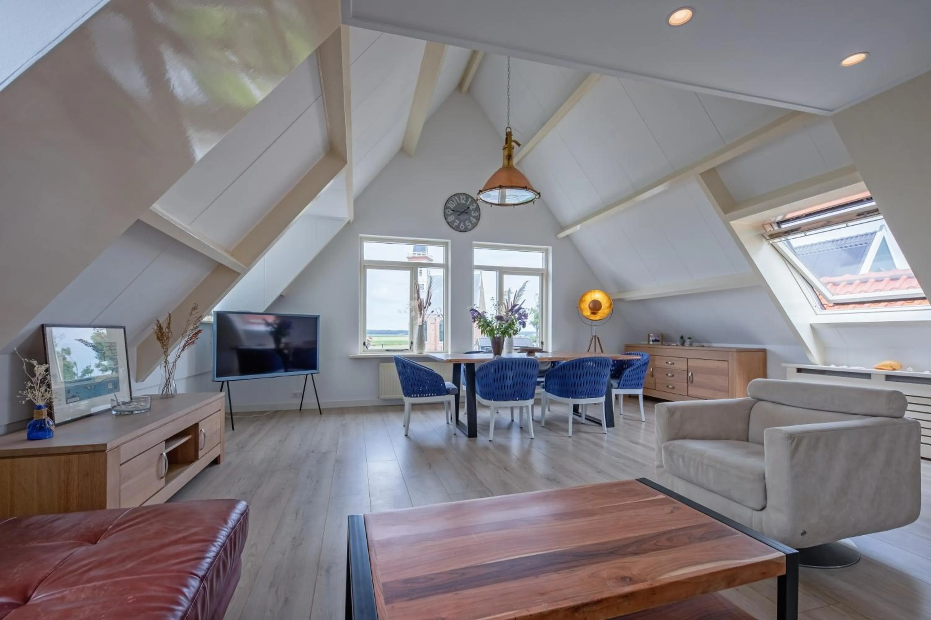 Living room in Hotel-Restaurant Loodsmans Welvaren