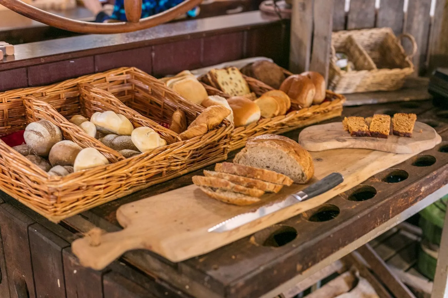 Buffet breakfast in Hotel-Restaurant Loodsmans Welvaren