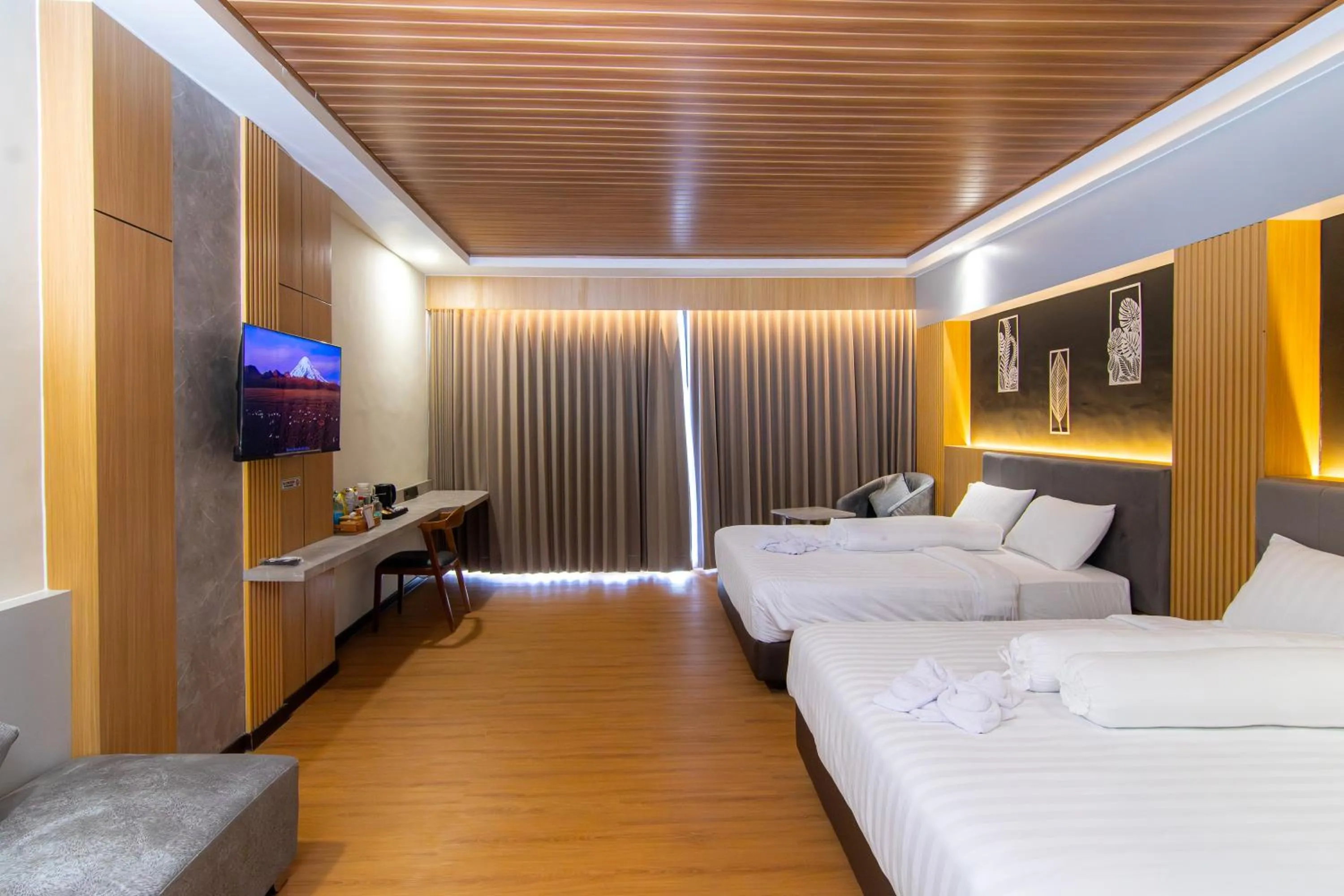 Bedroom, Bed in Azana BeSt Hotel Batu