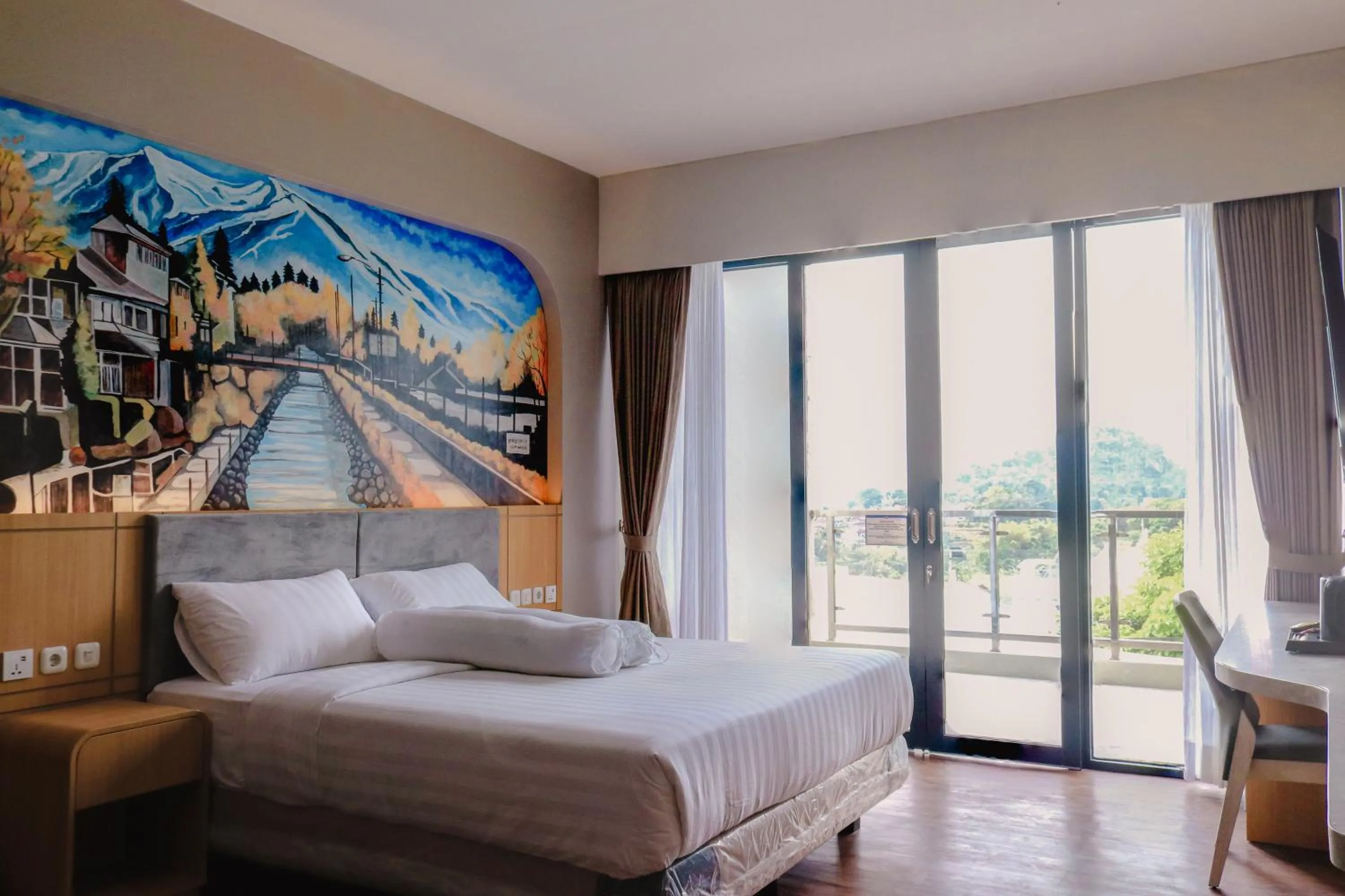 Bed in Azana BeSt Hotel Batu