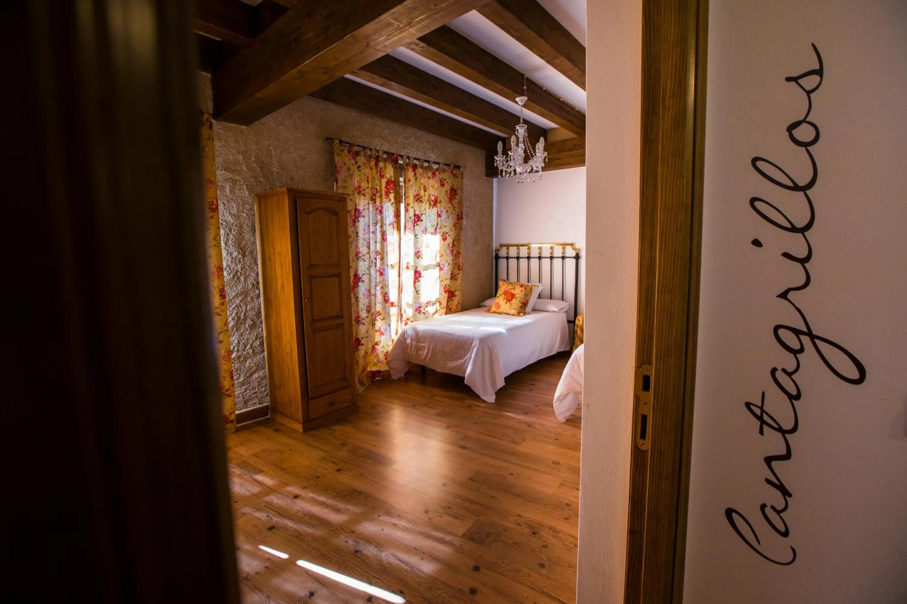 Bed in Posada Real del Buen Camino, alojamiento rural