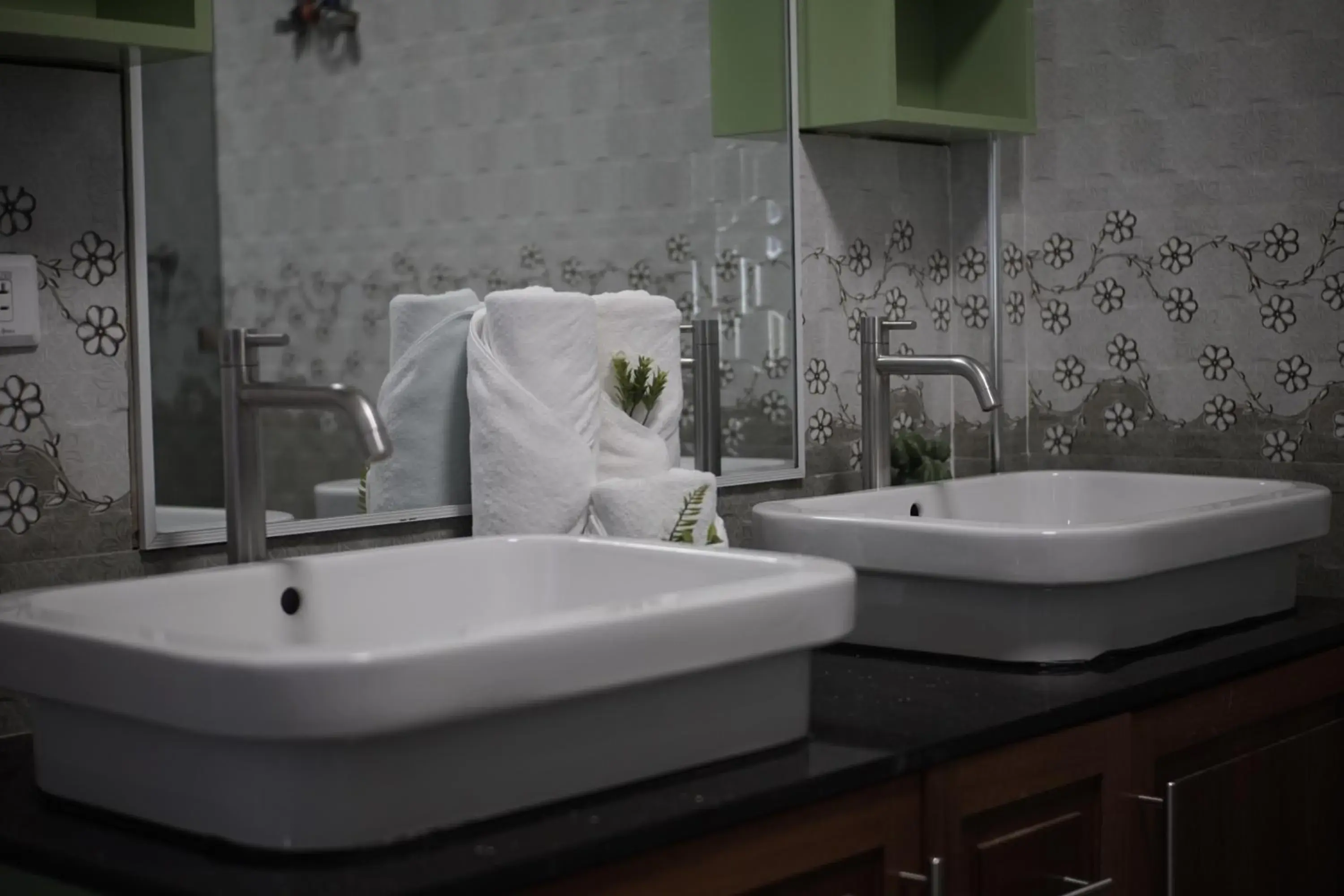 Bathroom in The Blessed Purple Bamboo Beach Resort Bathroom in The Blessed Purple Bamboo Beach Resort
