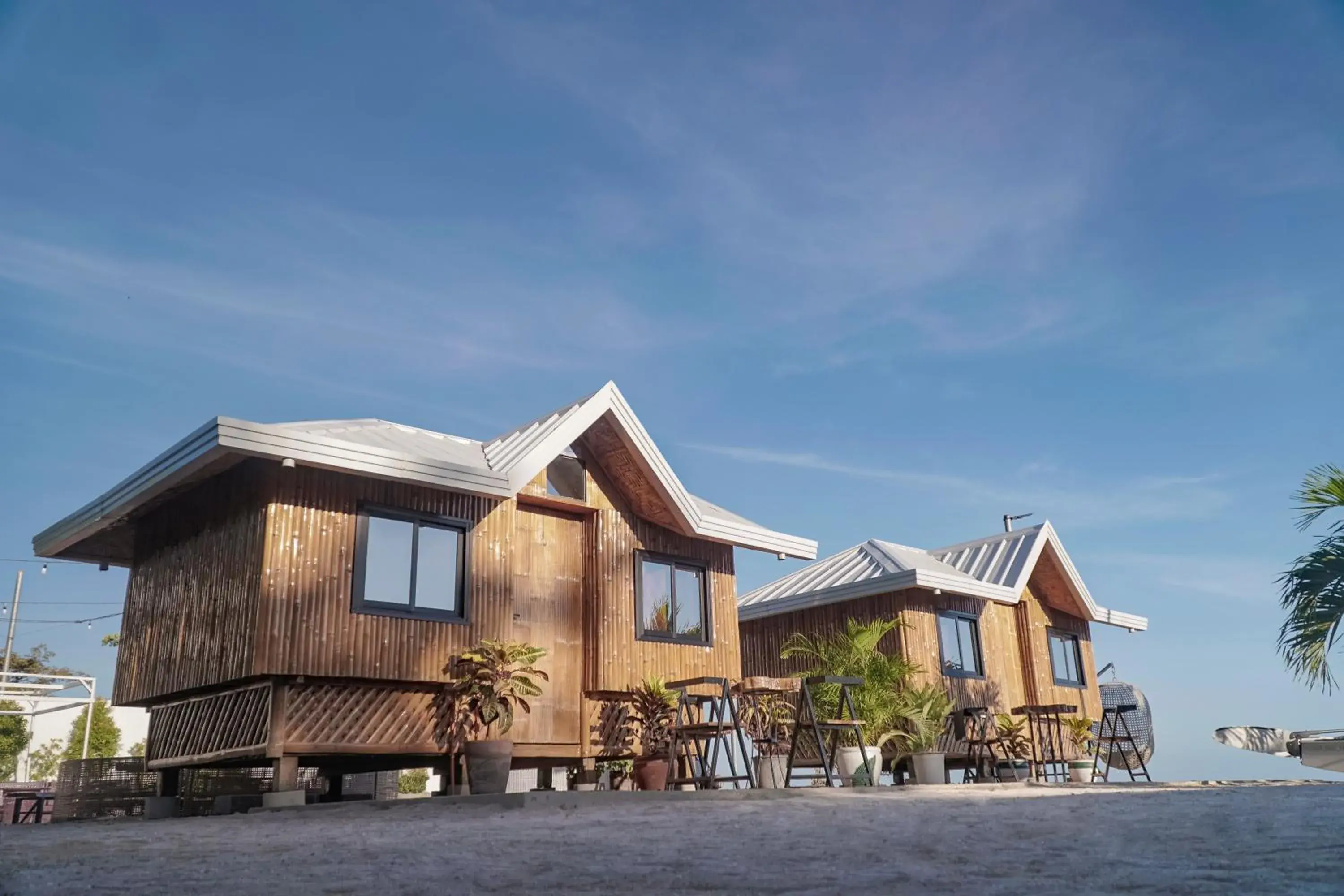 Property building in The Blessed Purple Bamboo Beach Resort Property building in The Blessed Purple Bamboo Beach Resort