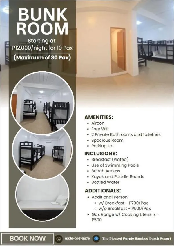 The Blessed Purple Bamboo Beach Resort