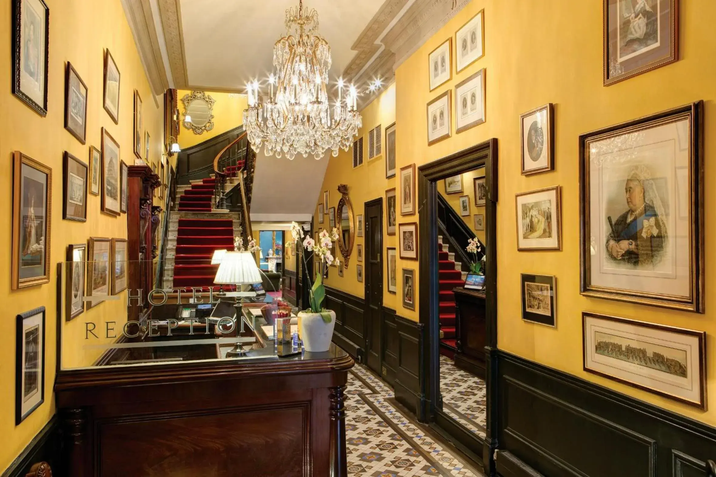 Lobby or reception in The Gore London - Starhotels Collezione Lobby or reception in The Gore London - Starhotels Collezione