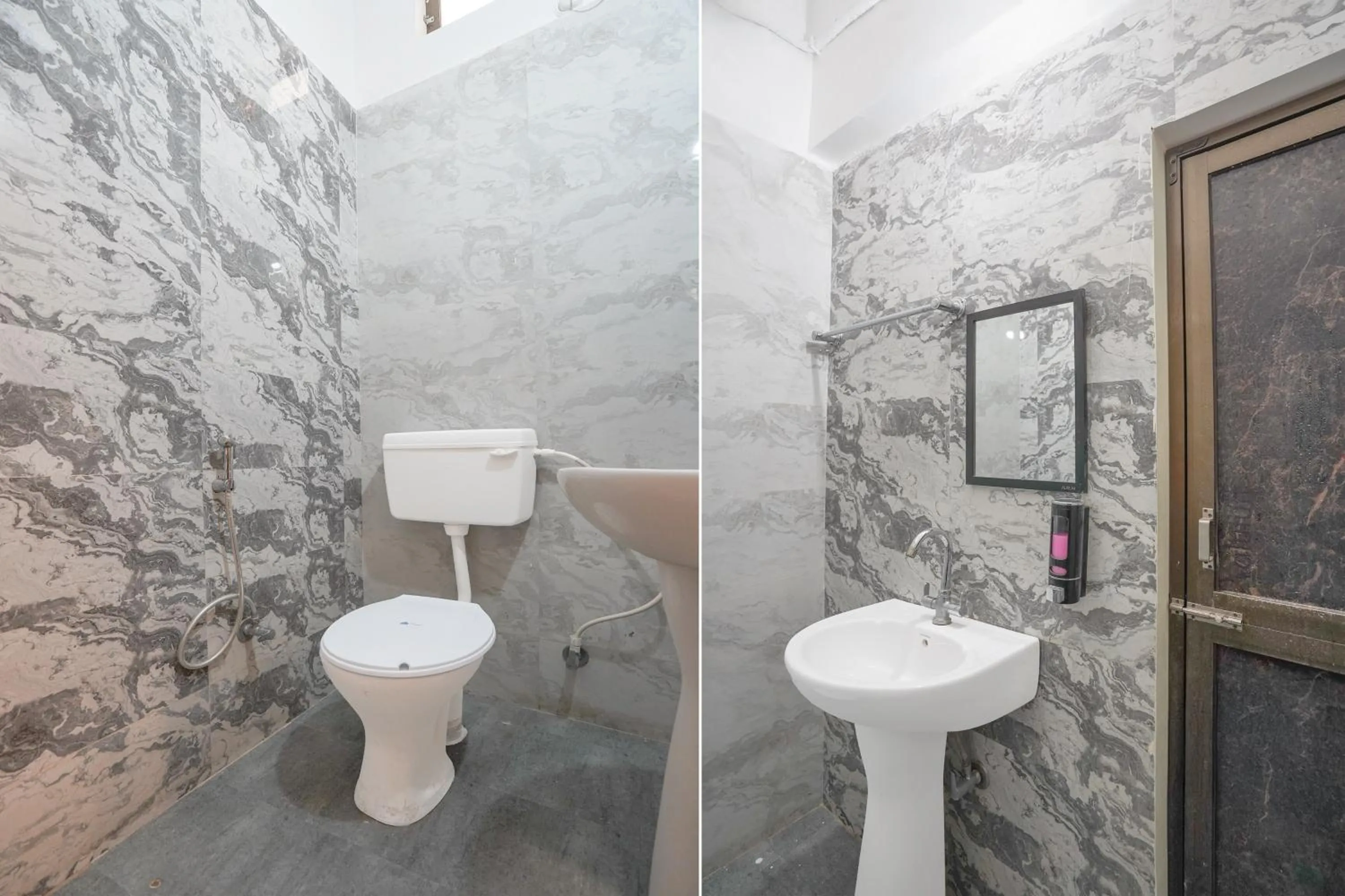 Bathroom in Hotel O Ramaland Homestay