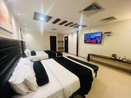 Bed in THE DAWN HOTEL