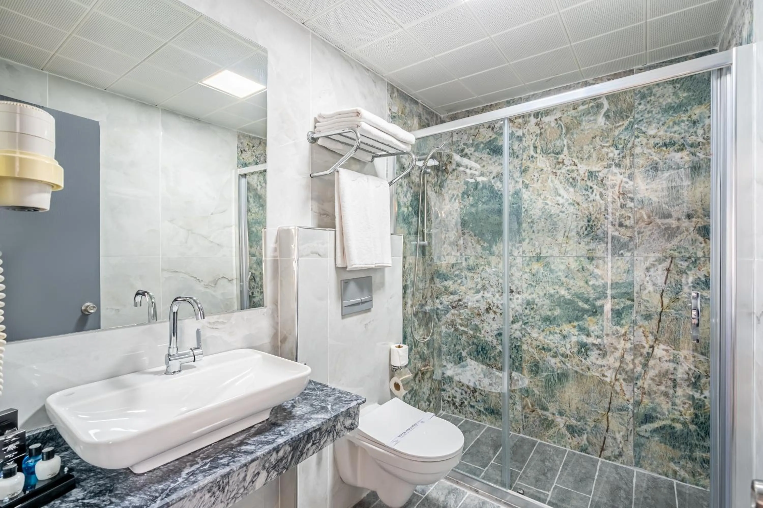 Shower in Odelia Resort Hotel