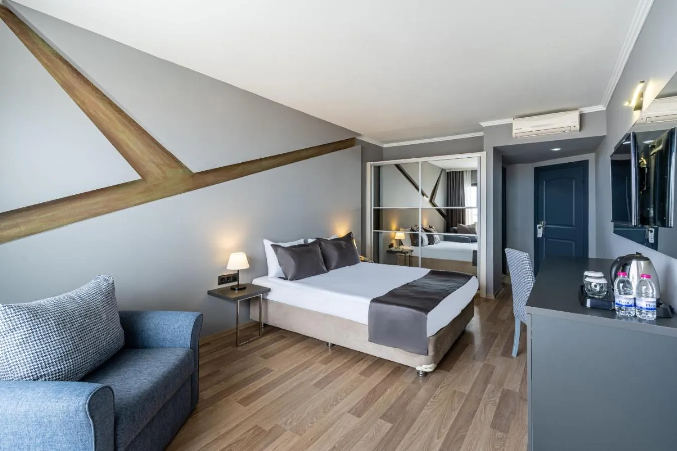 Bed in Odelia Resort Hotel