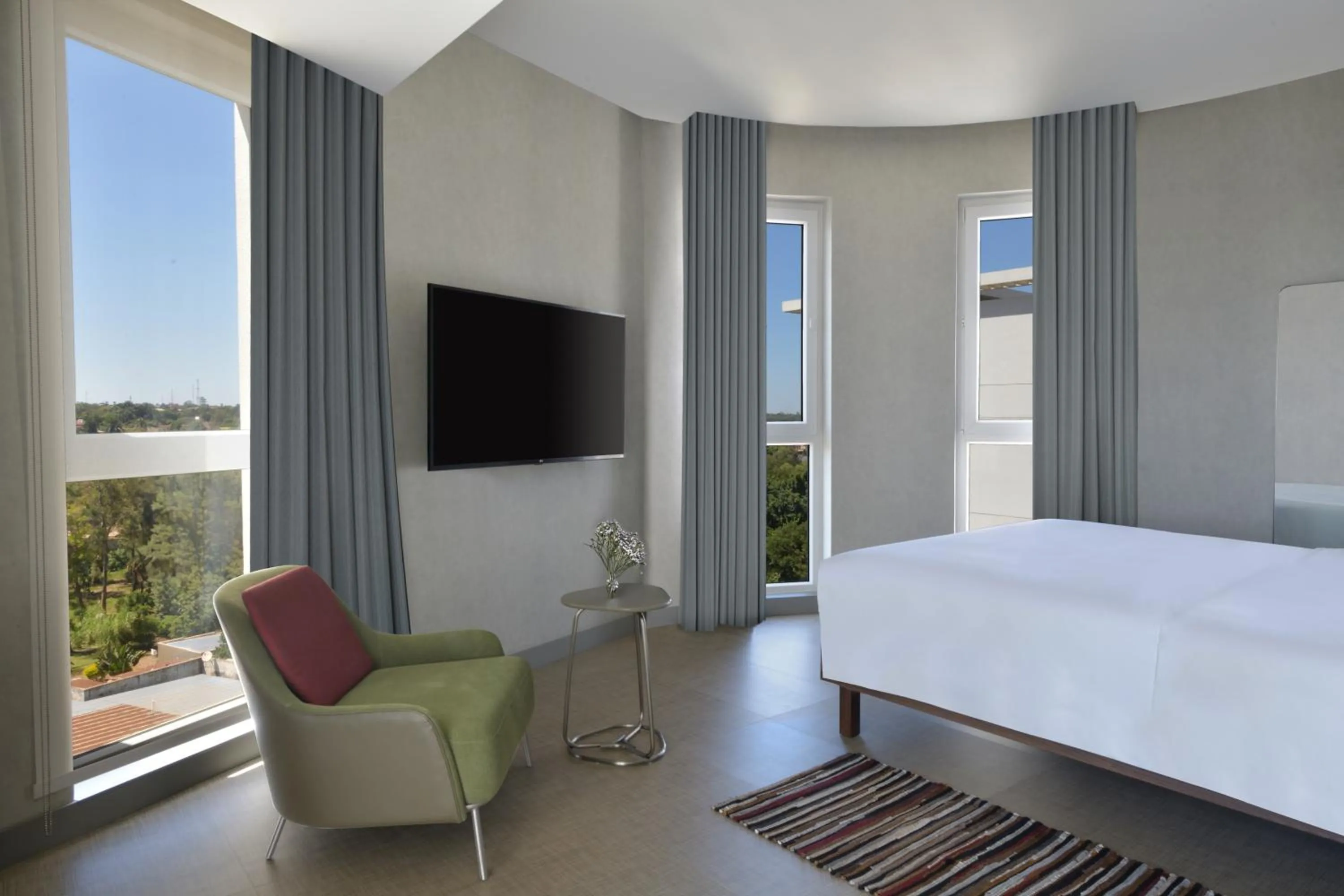 Bed in Novotel Lubumbashi