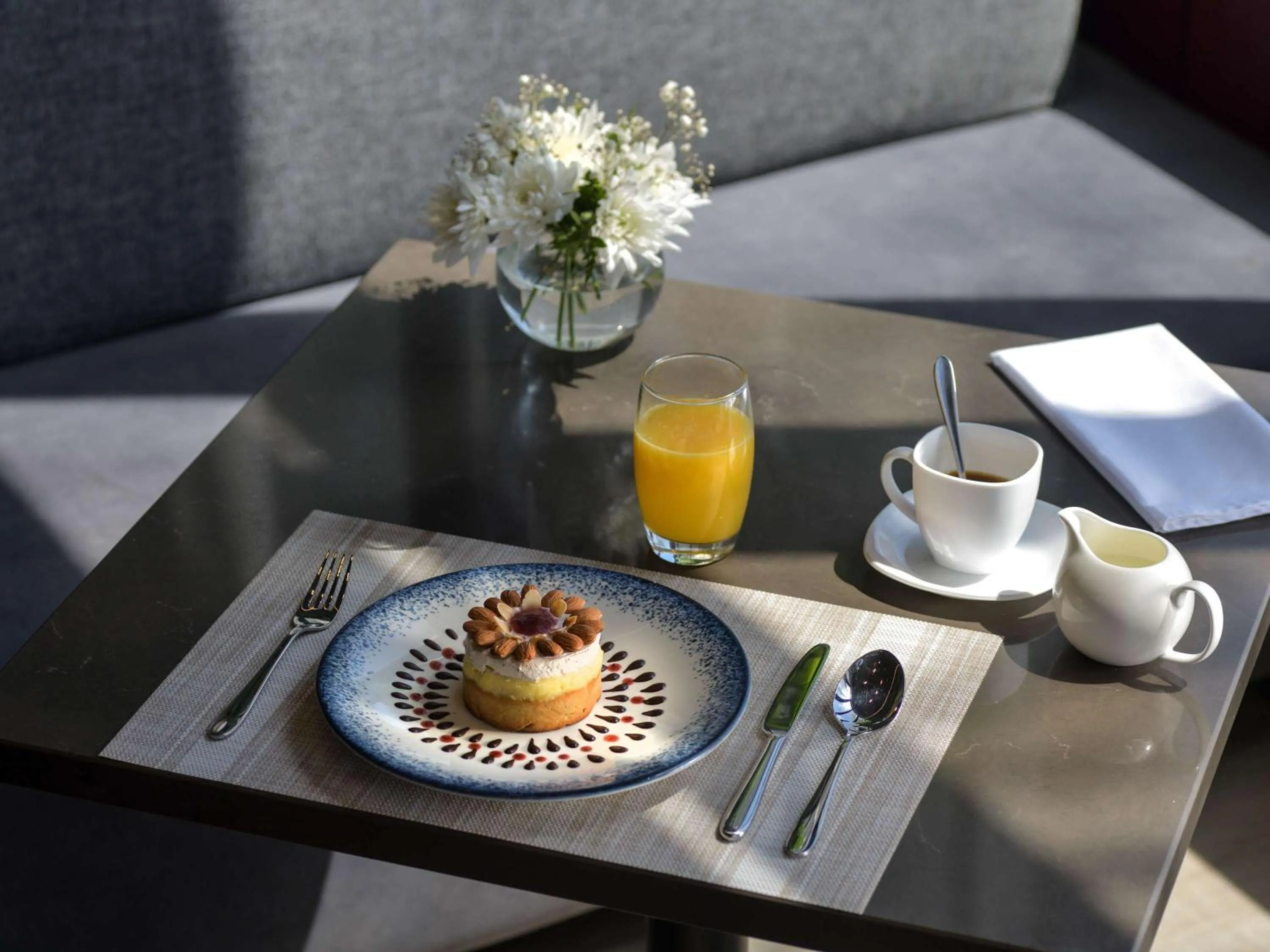 Continental breakfast in Novotel Lubumbashi