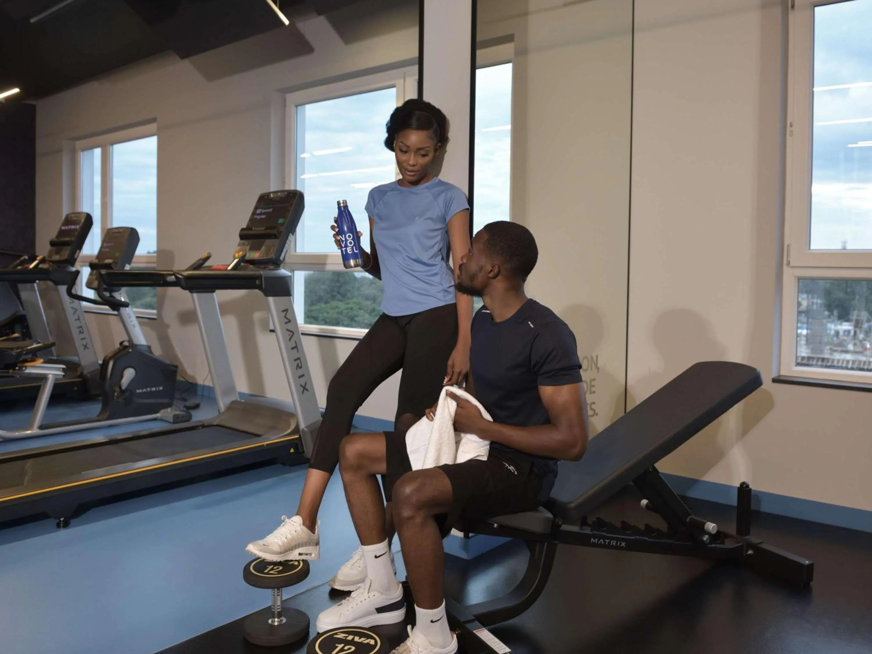 Fitness centre/facilities in Novotel Lubumbashi