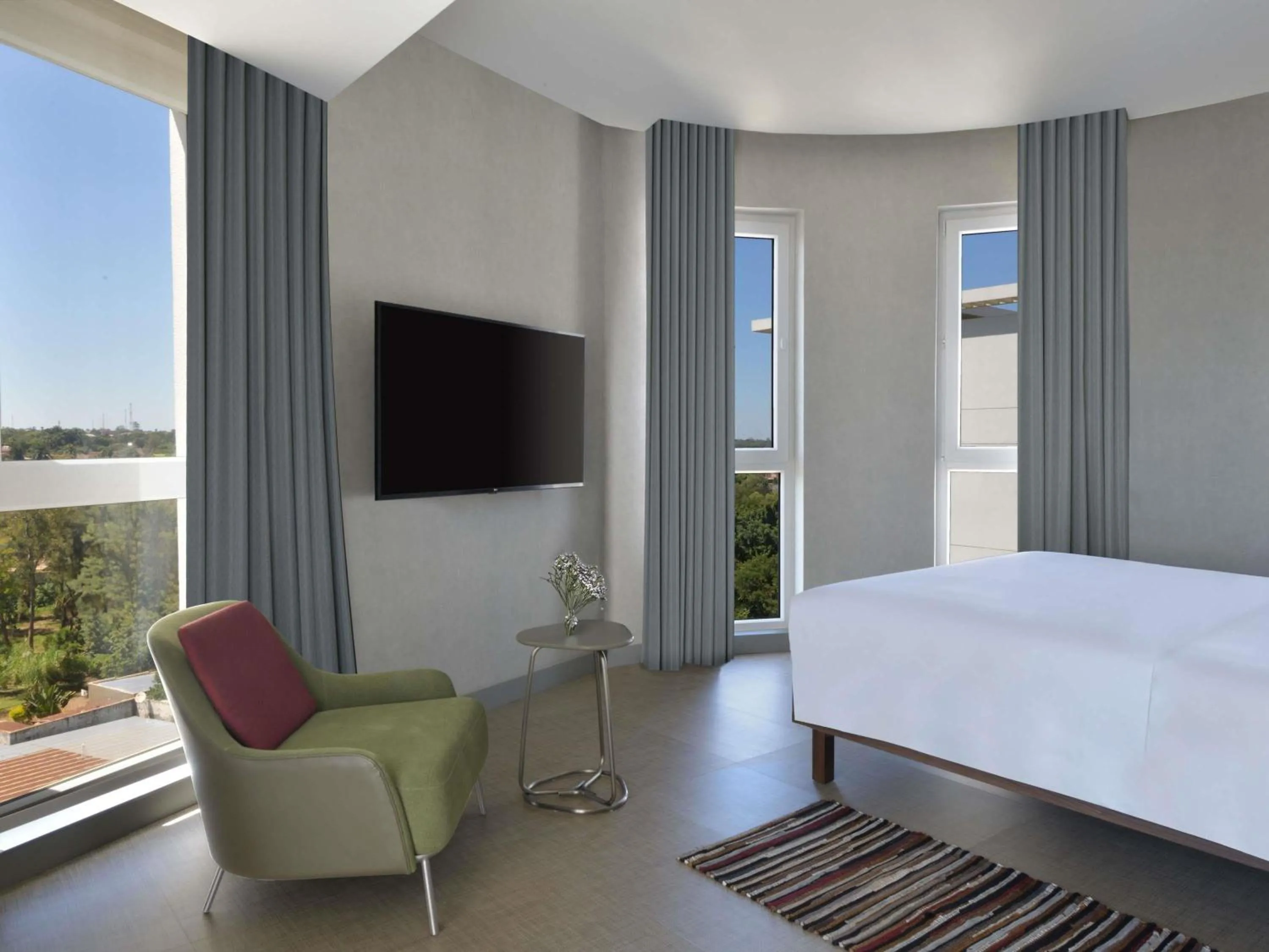 Bedroom, Bed in Novotel Lubumbashi