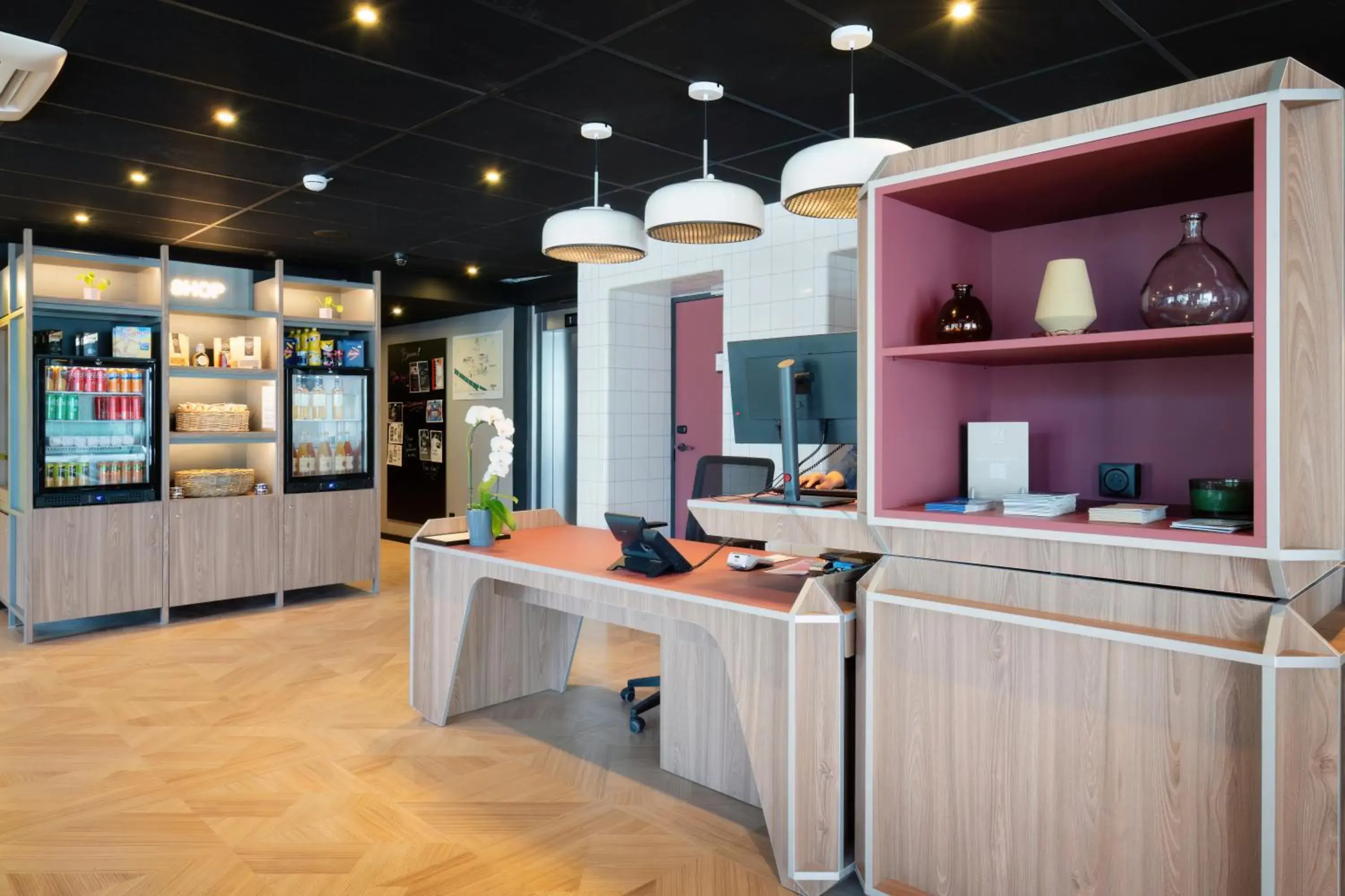 Lobby or reception in Aparthotel Adagio Access Rouen Centre Cathédrale Lobby or reception in Aparthotel Adagio Access Rouen Centre Cathédrale