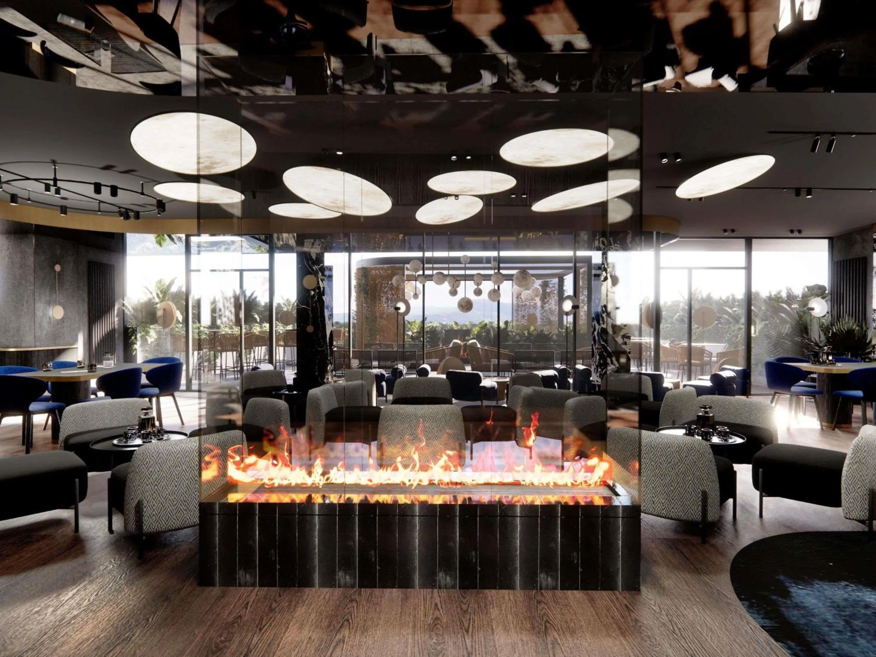 Lounge or bar in Mercure Szczyrk Resort