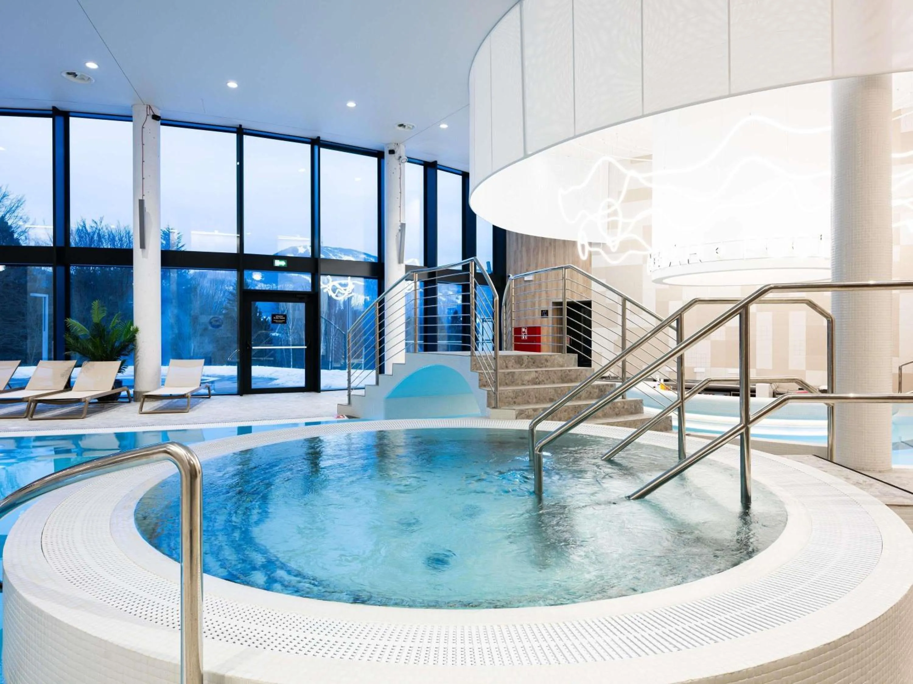 Pool view in Mercure Szczyrk Resort