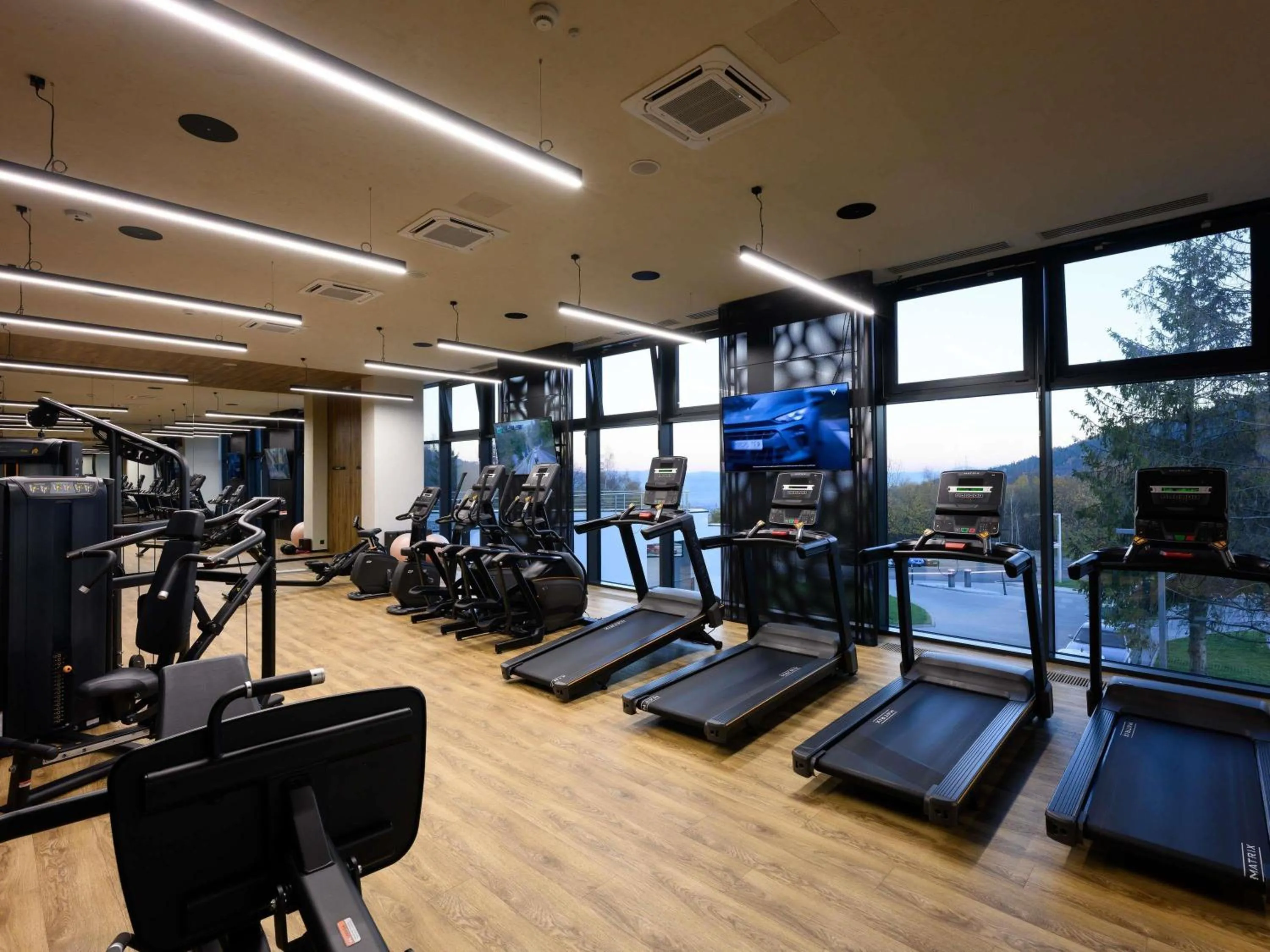 Fitness centre/facilities in Mercure Szczyrk Resort
