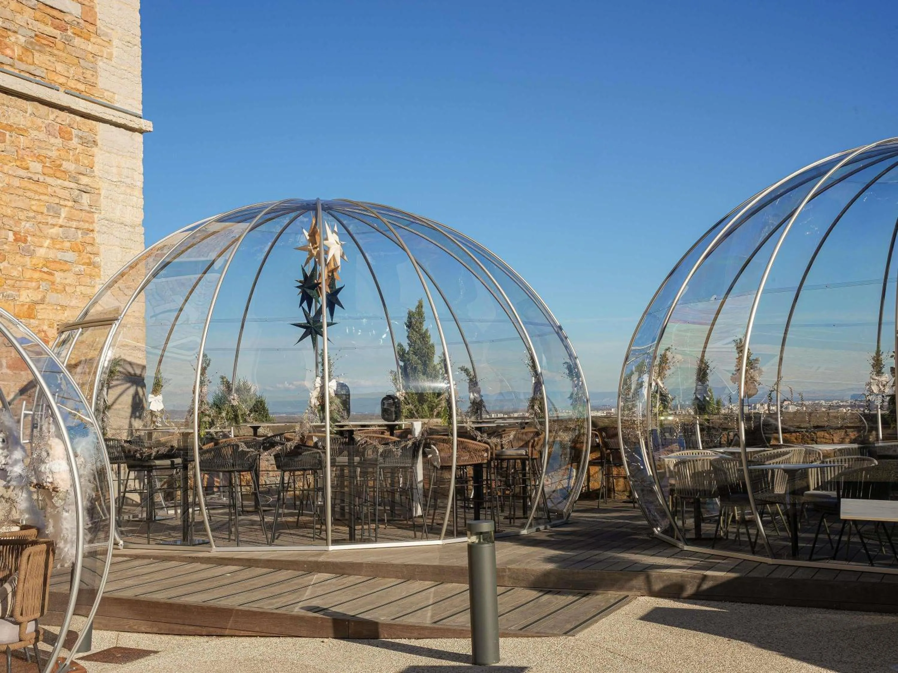 Lounge or bar in Hôtel Fort St Laurent Lyon - Handwritten Collection