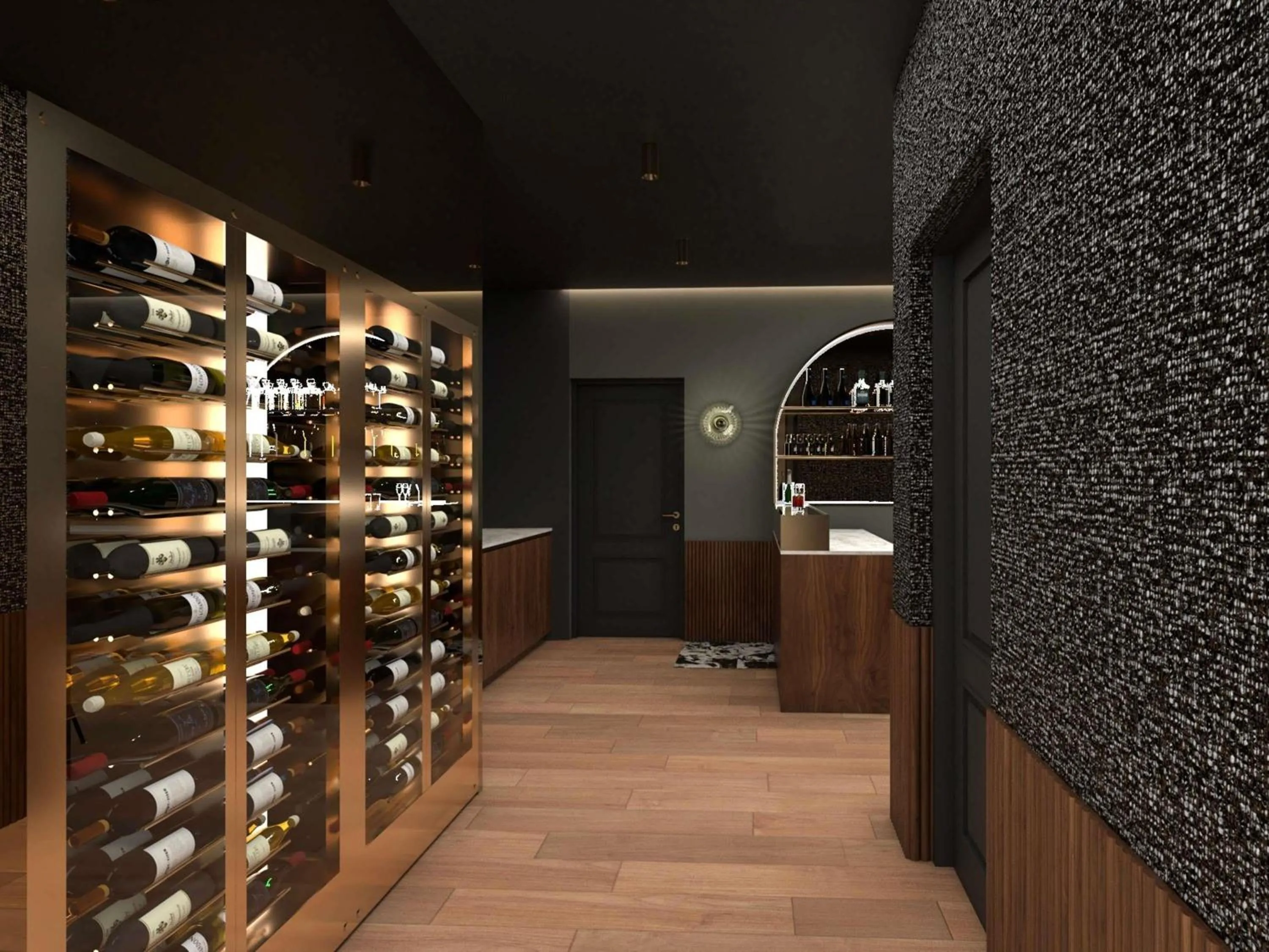 Lounge or bar in Hôtel Fort St Laurent Lyon - Handwritten Collection