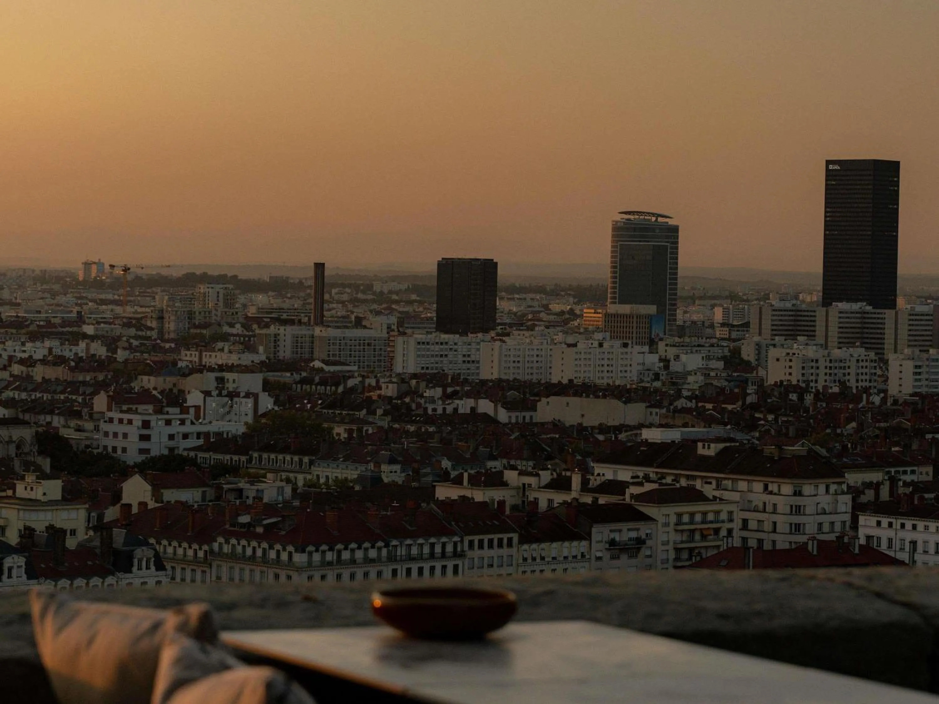 Lounge or bar in Hôtel Fort St Laurent Lyon - Handwritten Collection
