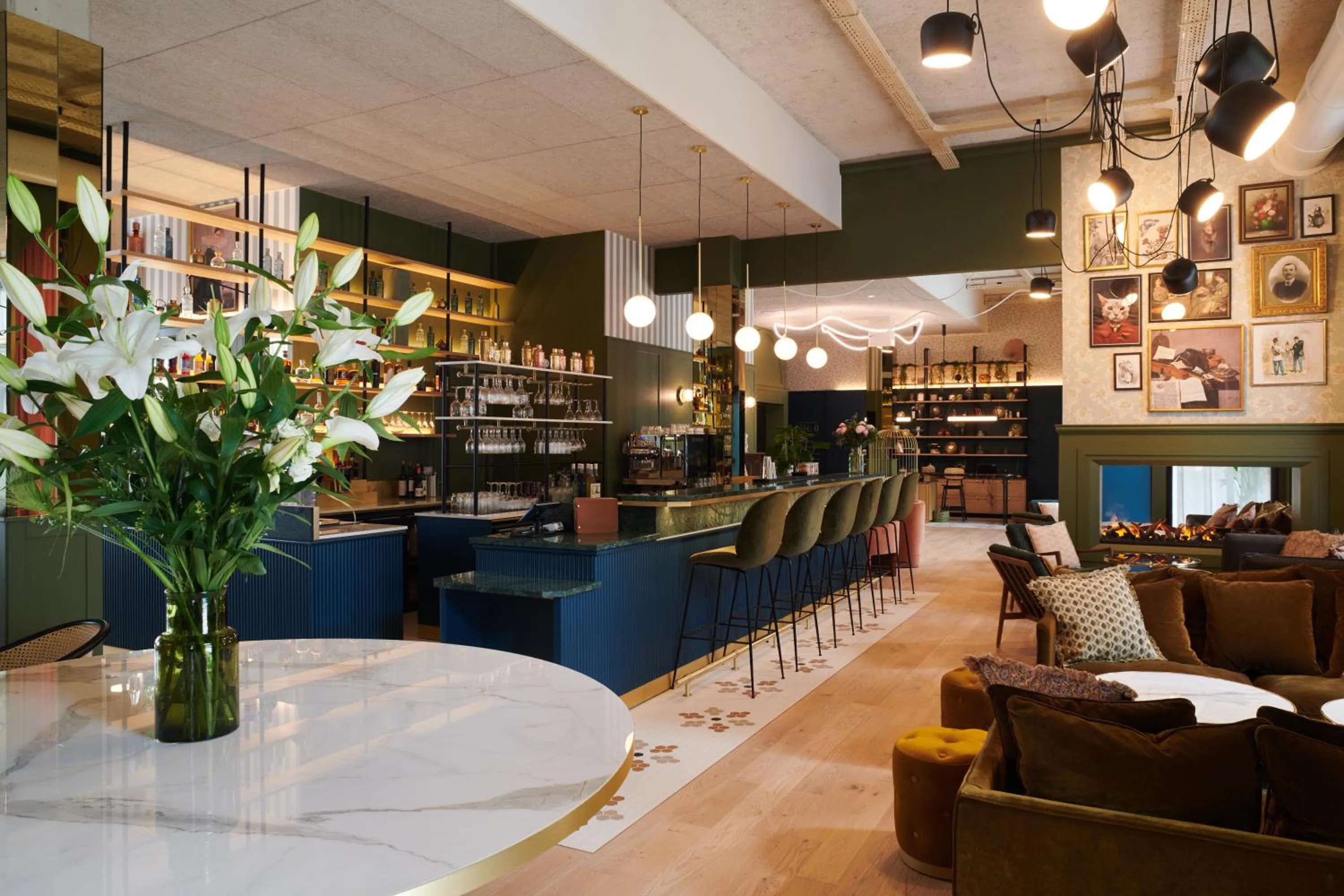 Lounge or bar in Square Lodge Hotel Accor - La Roche-sur-Yon