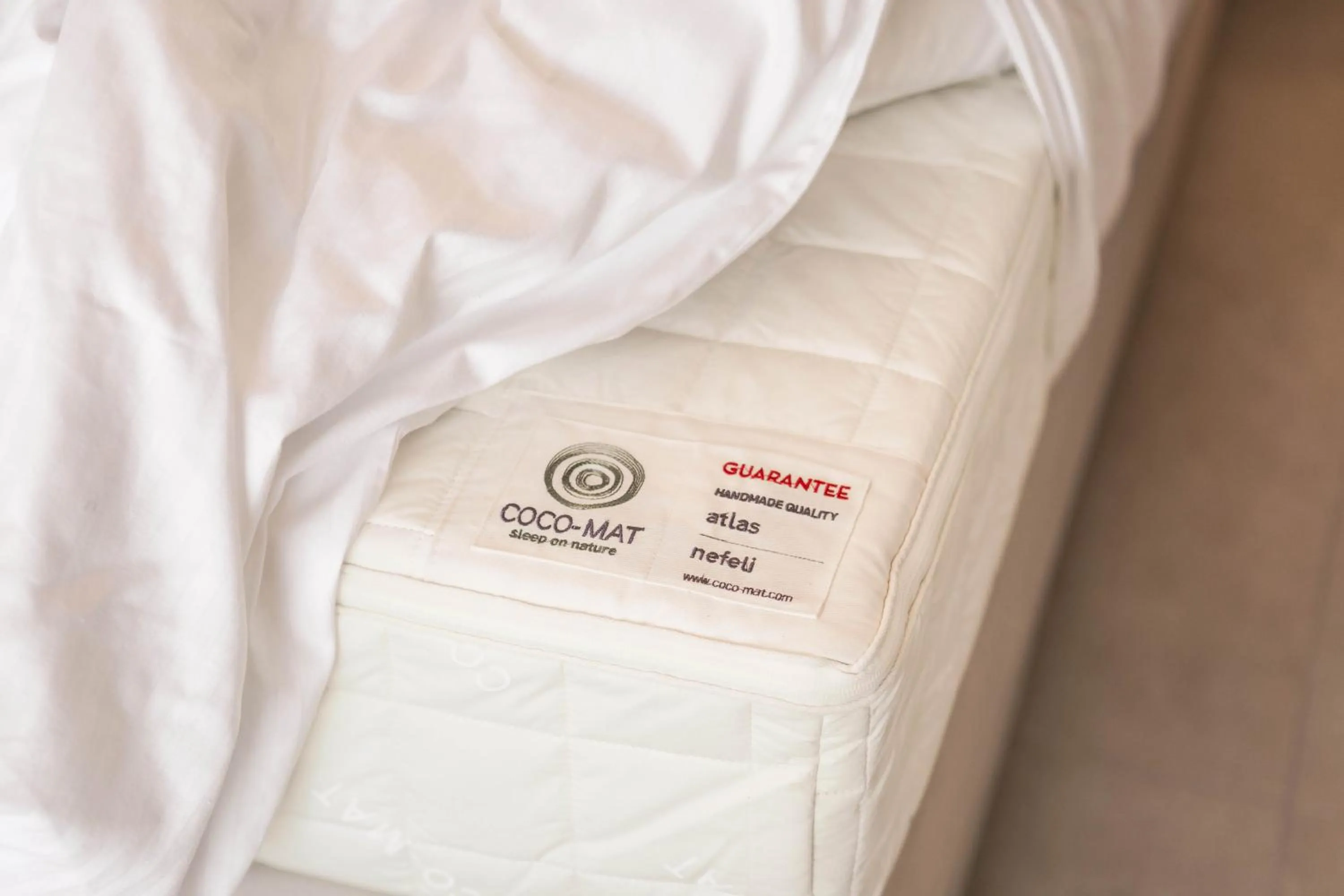 Bed in Chania Elegance Suites